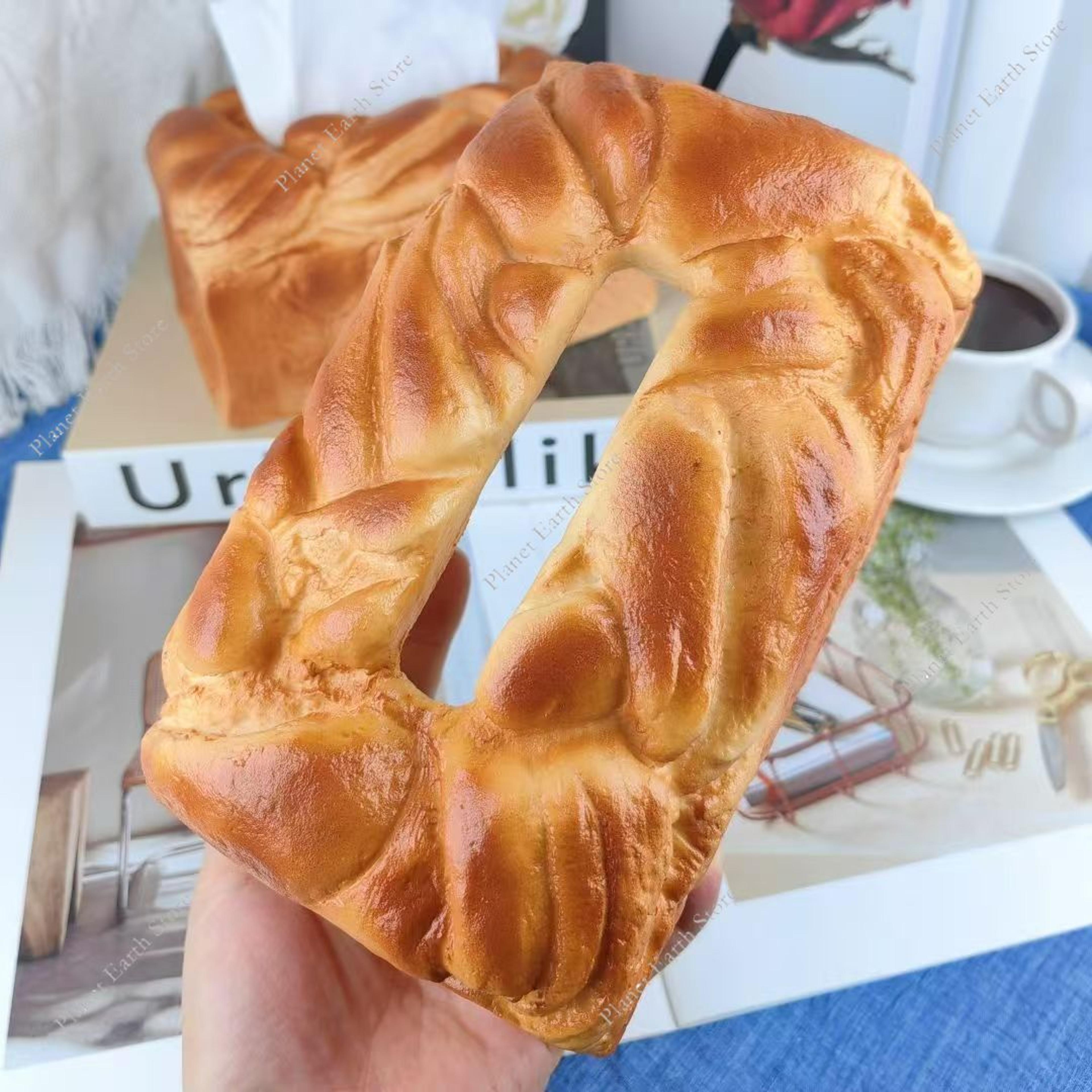Butter Toast Tissue Box Cover Cute Bread Napkin Holder For Car Home  Office 3