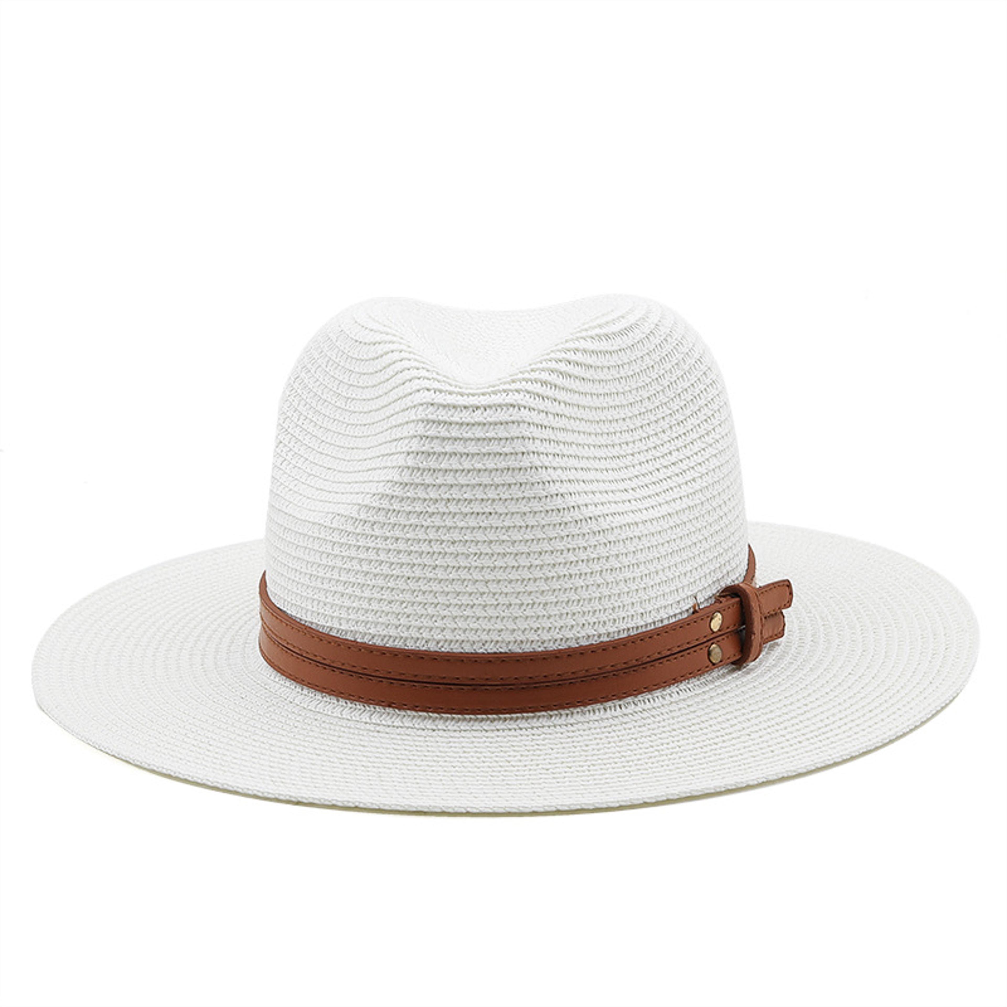 Coastal Breeze Panama Hat For Women  Men Breathable Straw Sun Hat For Beach Travel 6