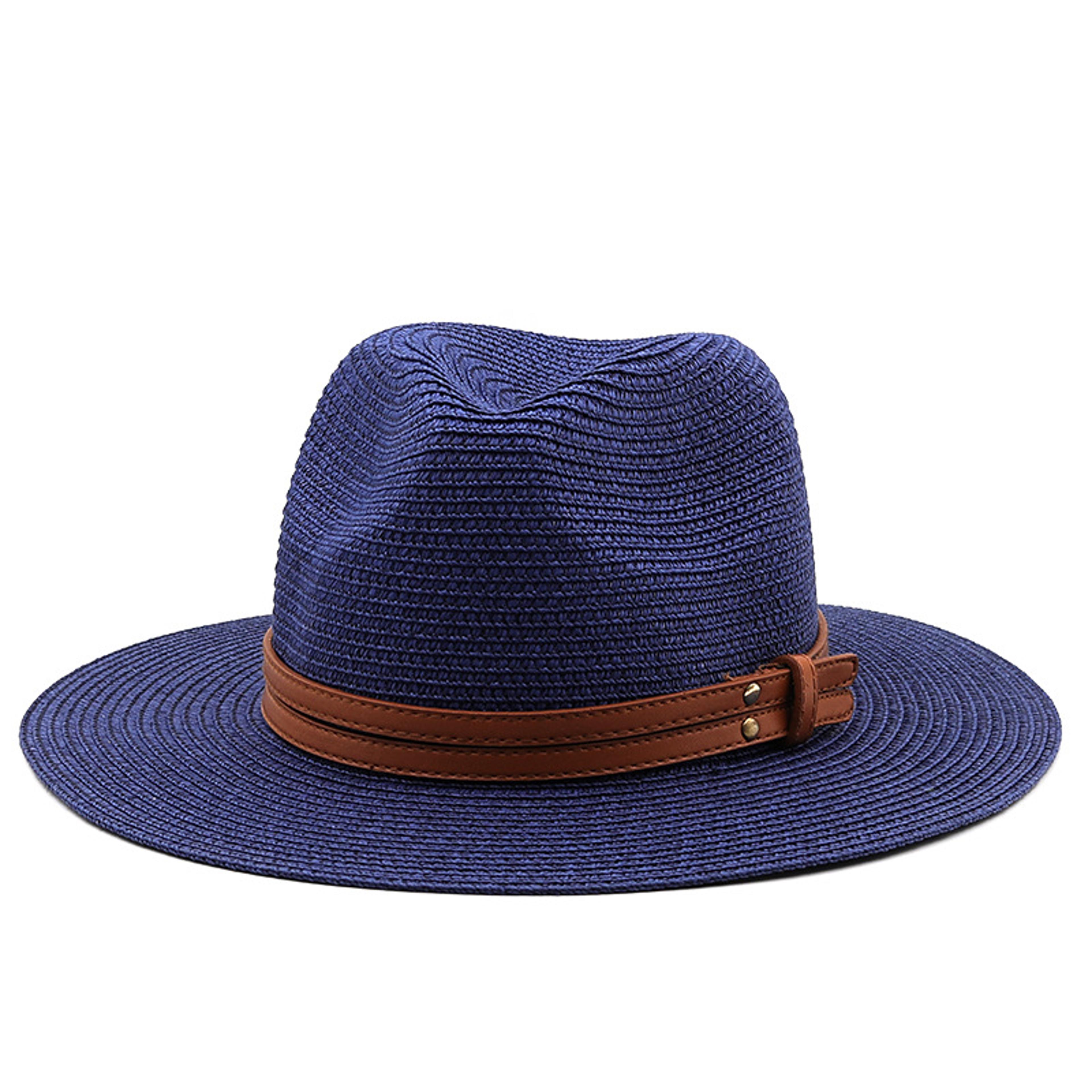 Coastal Breeze Panama Hat For Women  Men Breathable Straw Sun Hat For Beach Travel 9