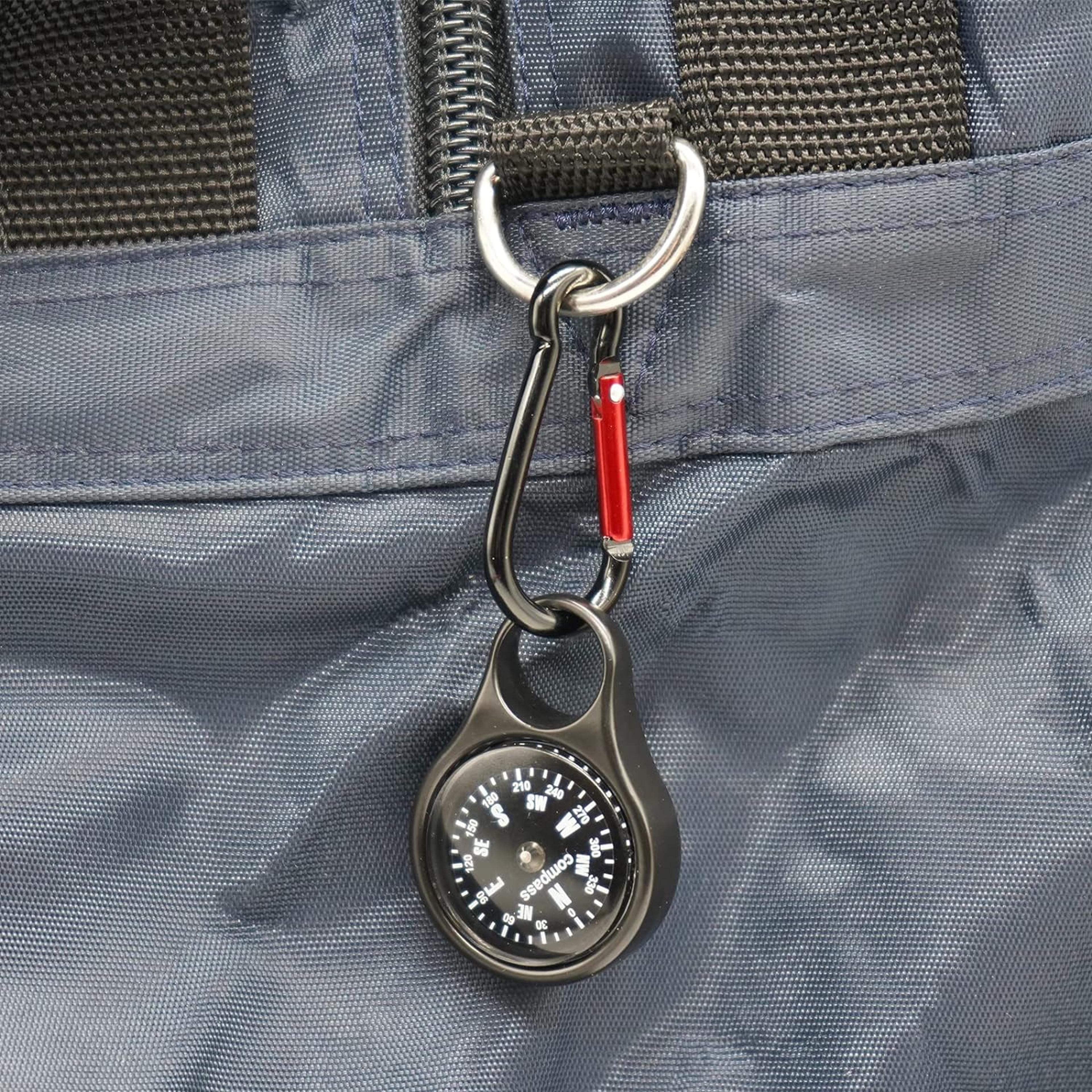 TrailClip Carabiner Compass Keychain For Hiking Camping  Everyday Survival Gear 3