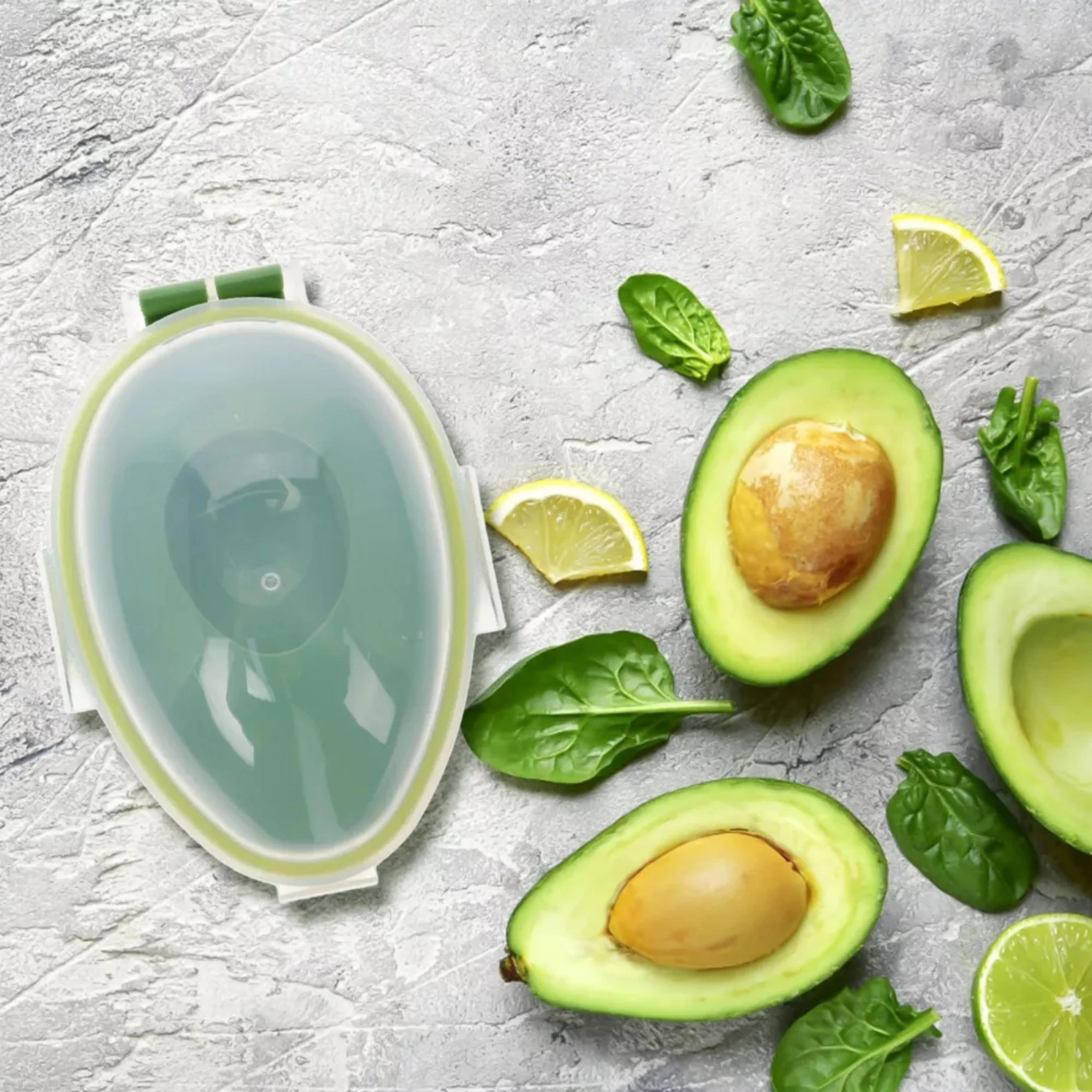 FreshLock Avocado Keeper Container Reusable Fruit  Vegetable Storage Box 4
