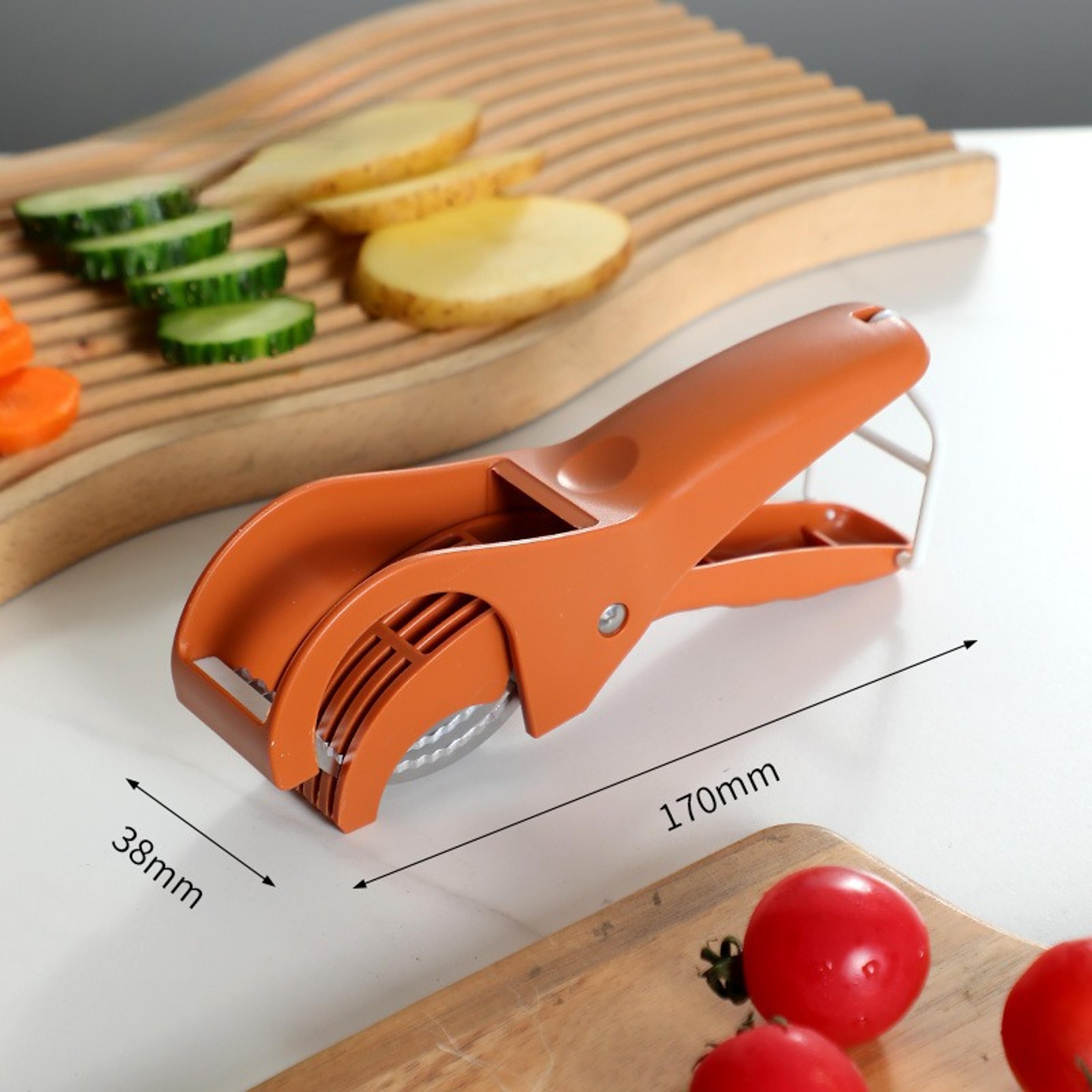 Stainless Steel Vegetable Slicer Multi Function Fruit And Salad Cutter 4