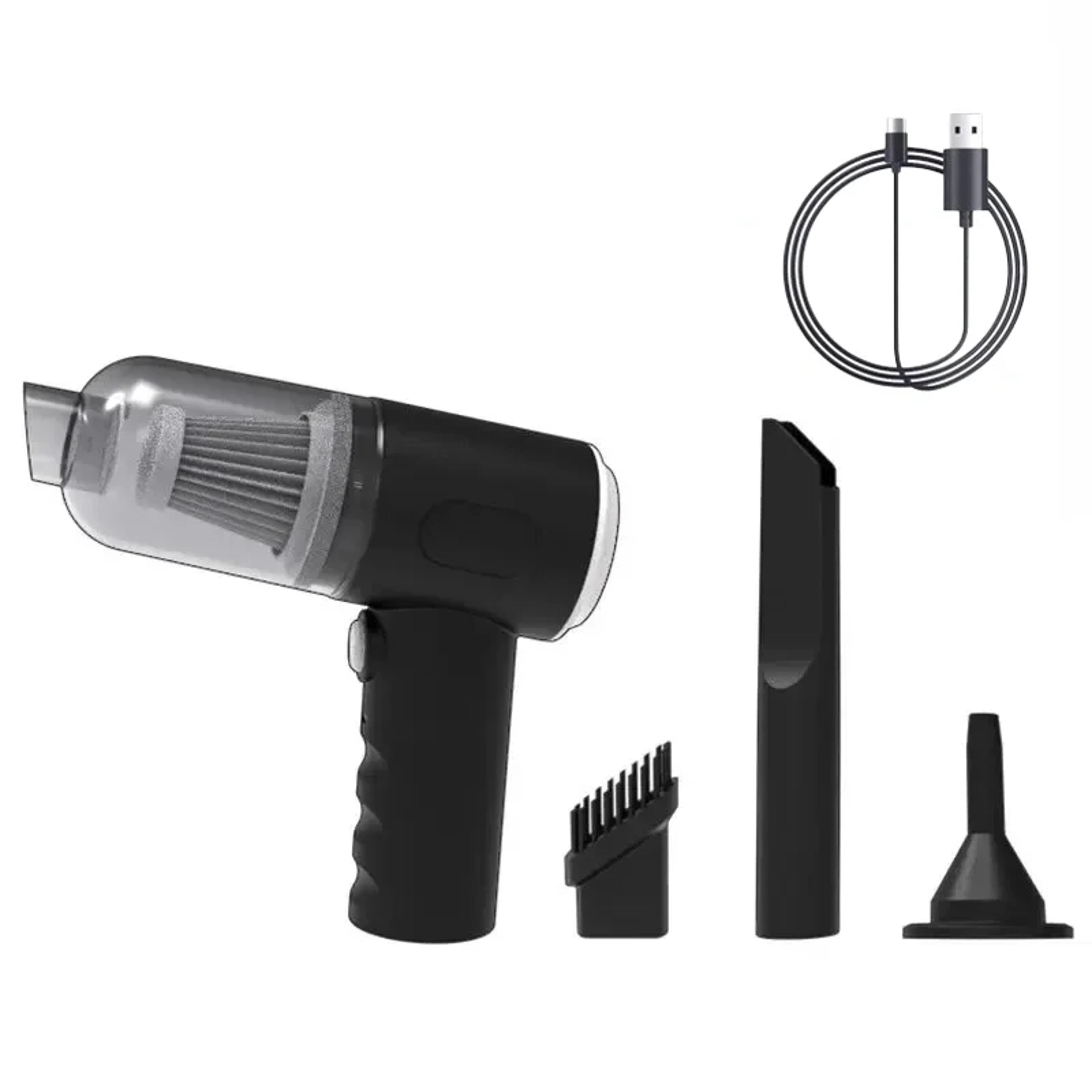 Portable Wireless Car Vacuum Cleaner  Mini Wet  Dry Handheld 0