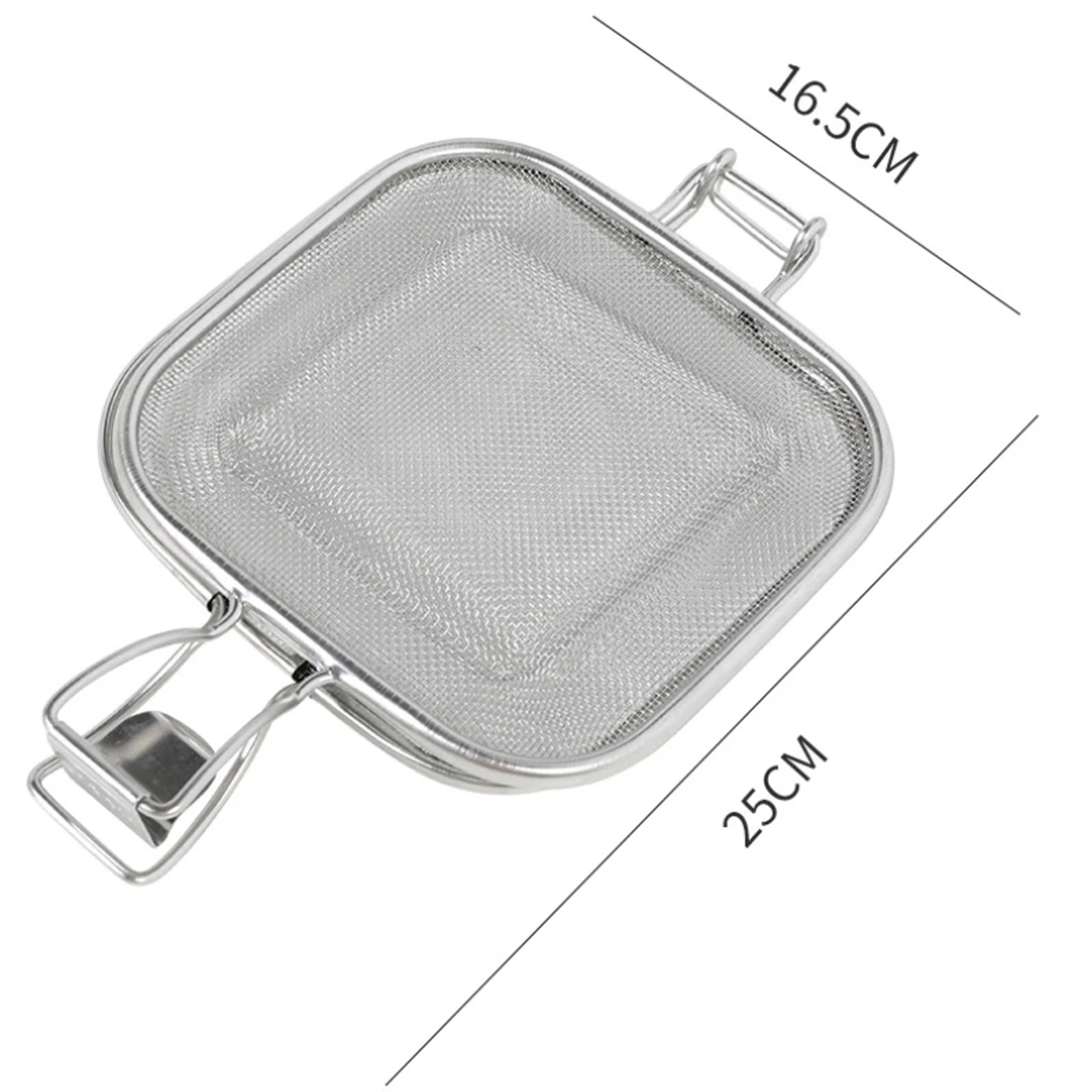 Portable Sandwich Maker Grill Basket For Crispy Paninis  Camping Toasted Snacks 4