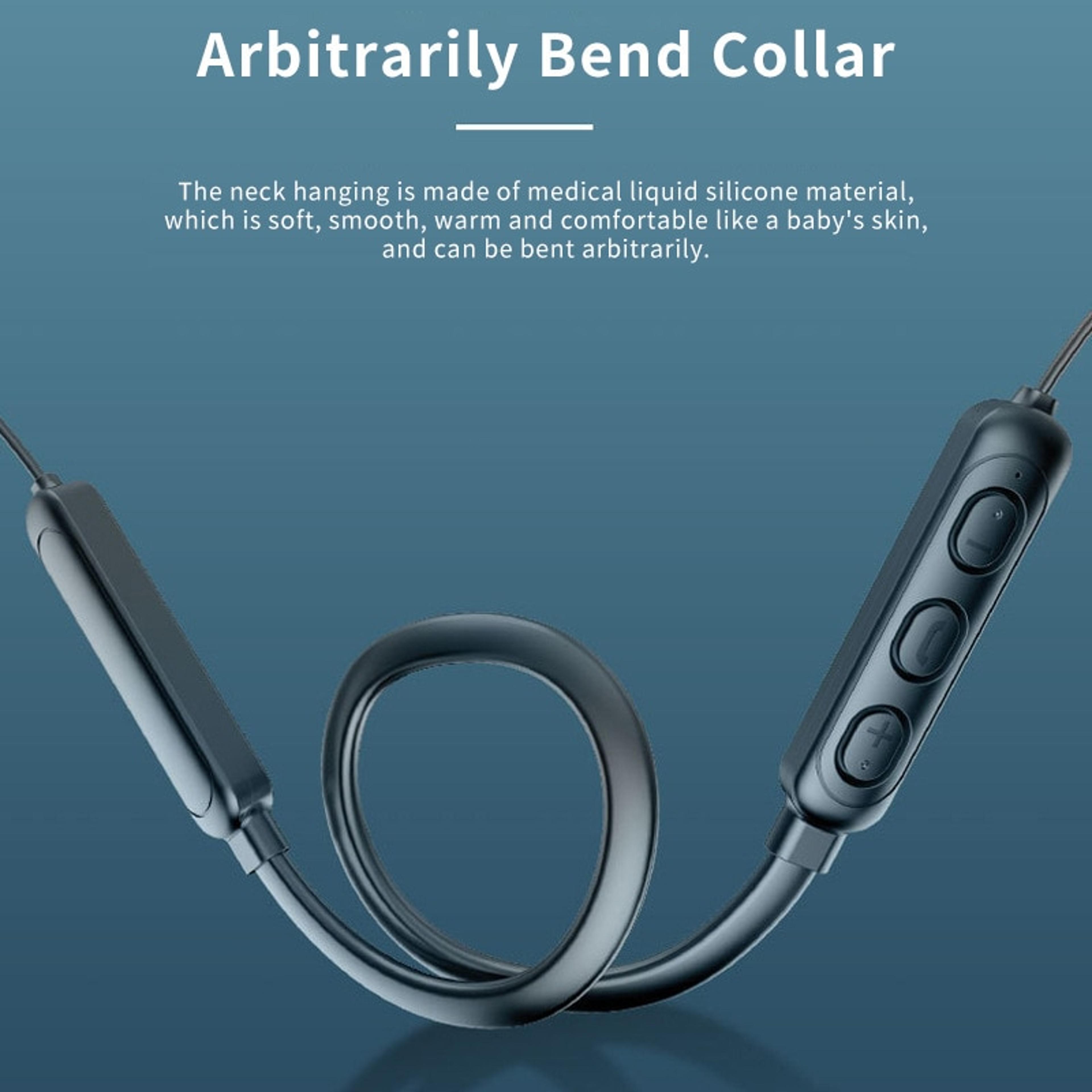 MagnaBeat Bluetooth Neckband Earbuds With Noise Reduction  HiFi Stereo Sound 3