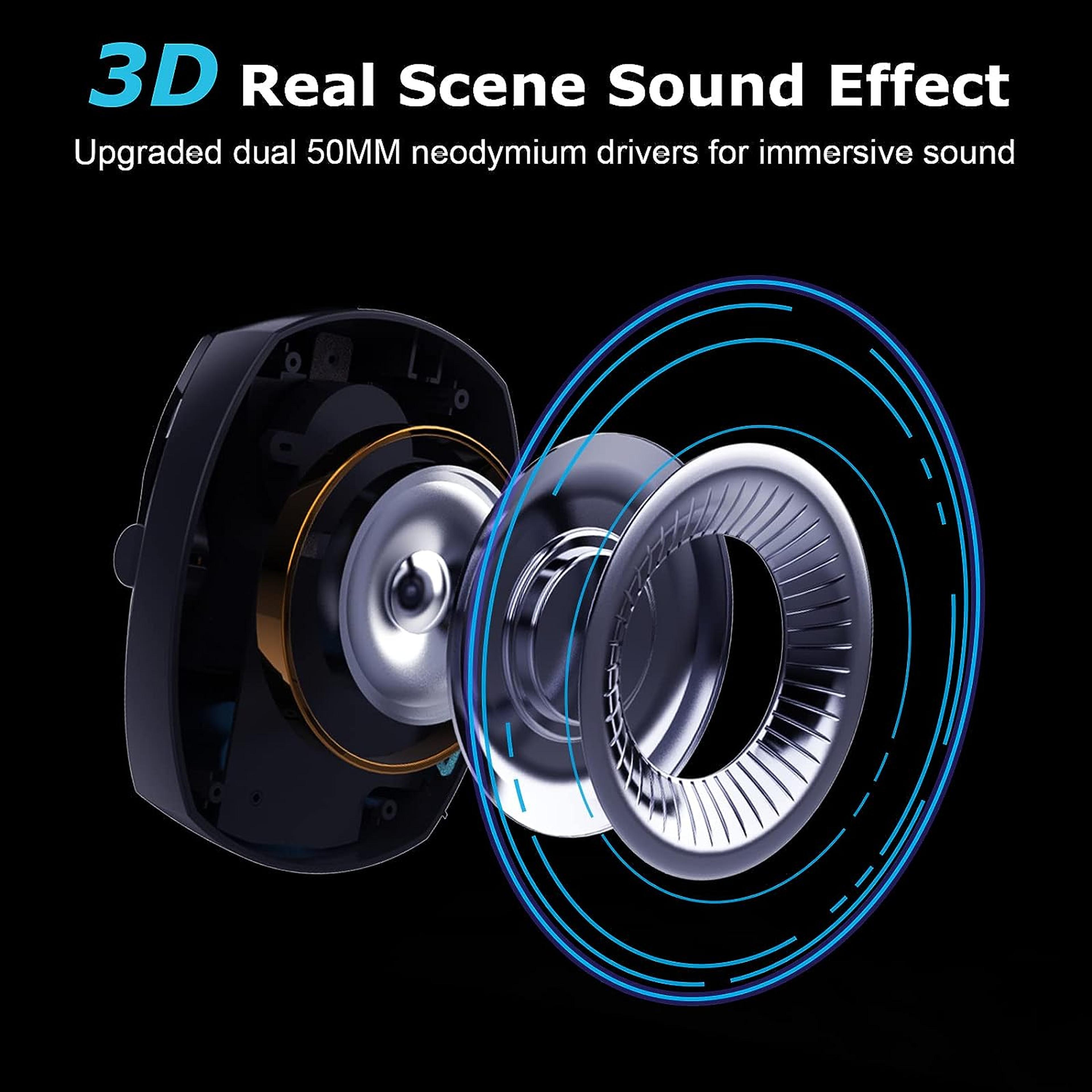 NovaSync Wireless Gaming Headset For PC Switch  Mobile With Bluetooth Mic 1