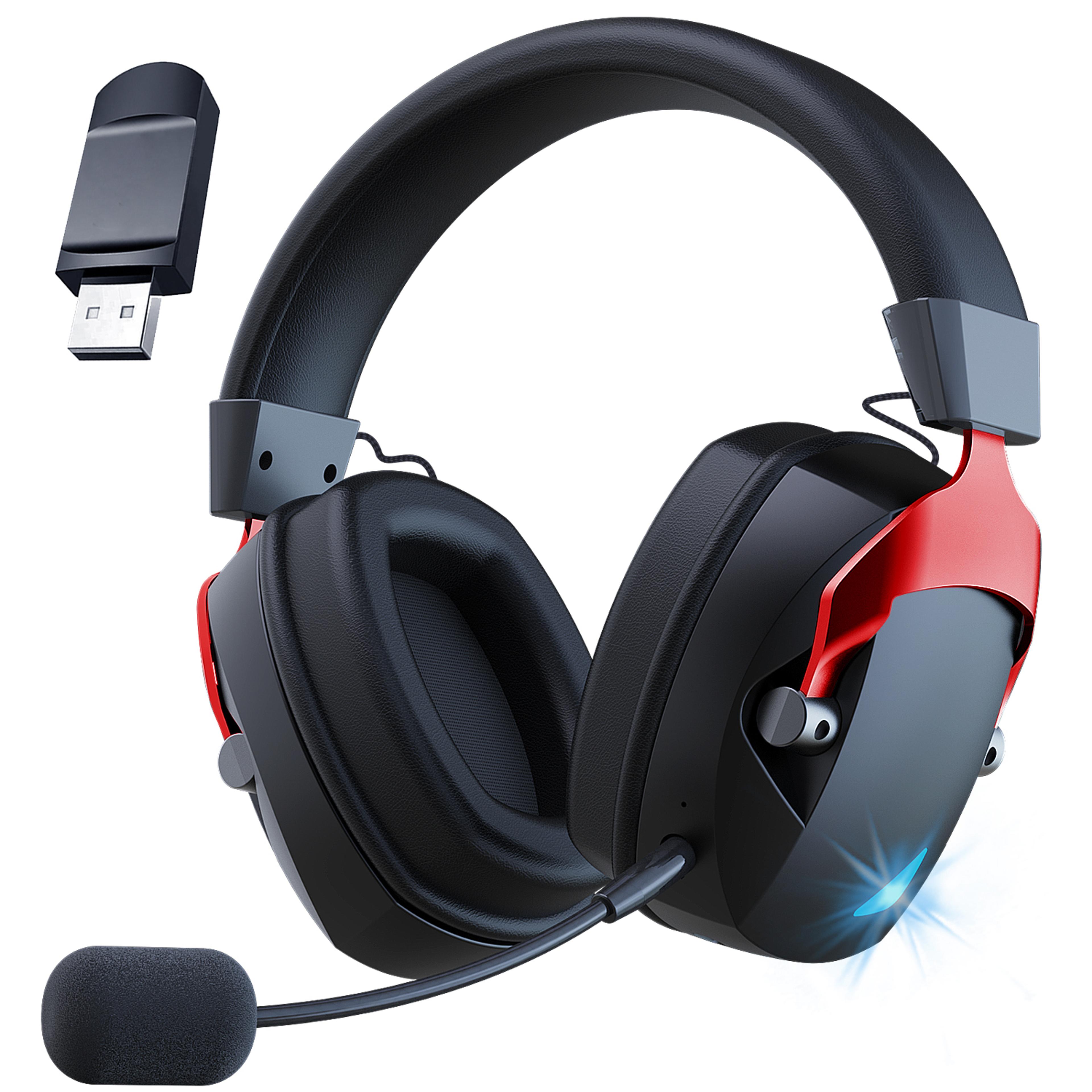 NovaSync Wireless Gaming Headset For PC Switch  Mobile With Bluetooth Mic 7