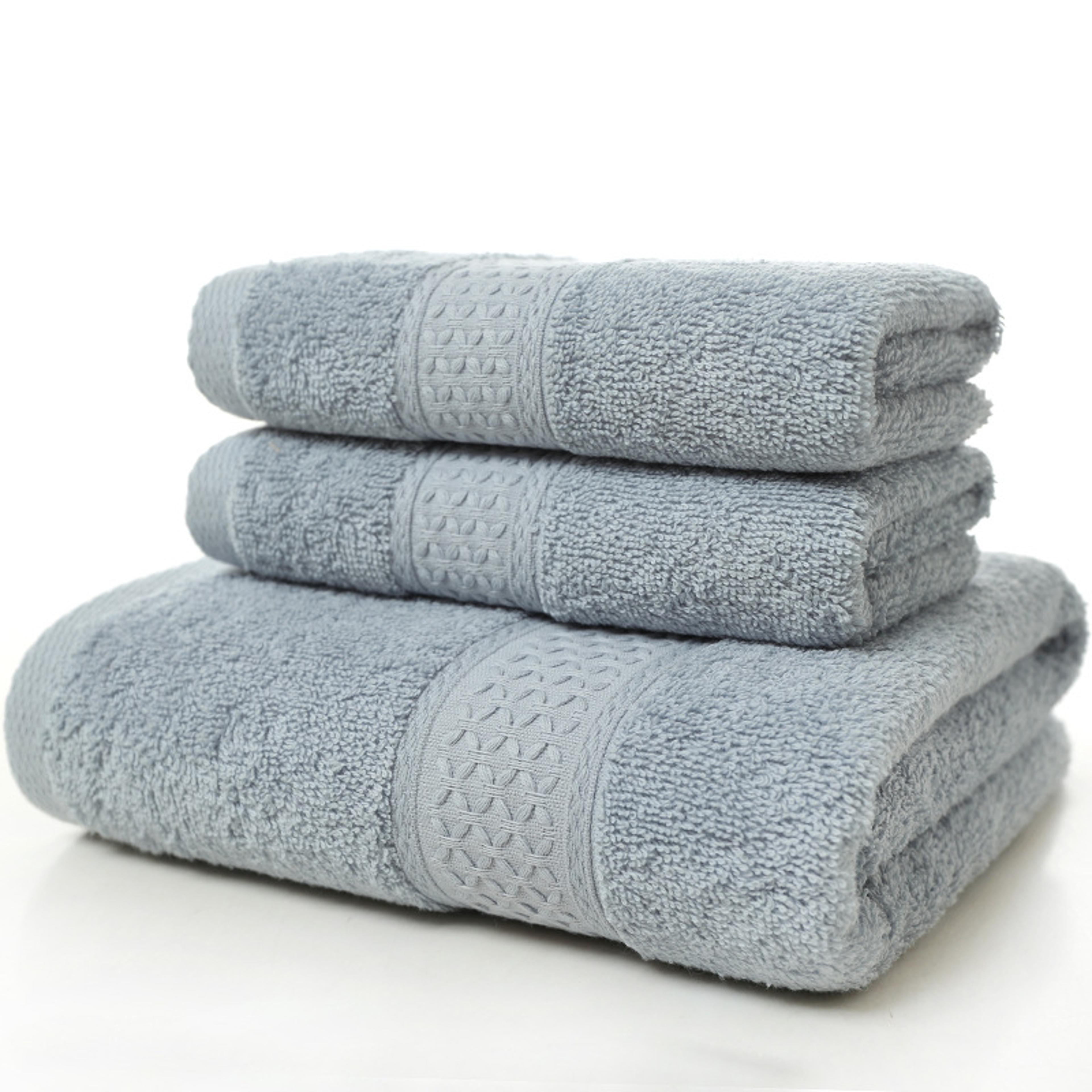 CloudSoft Cotton Bath Towel Set Ultra Absorbent Quick Dry Beach Towel 13