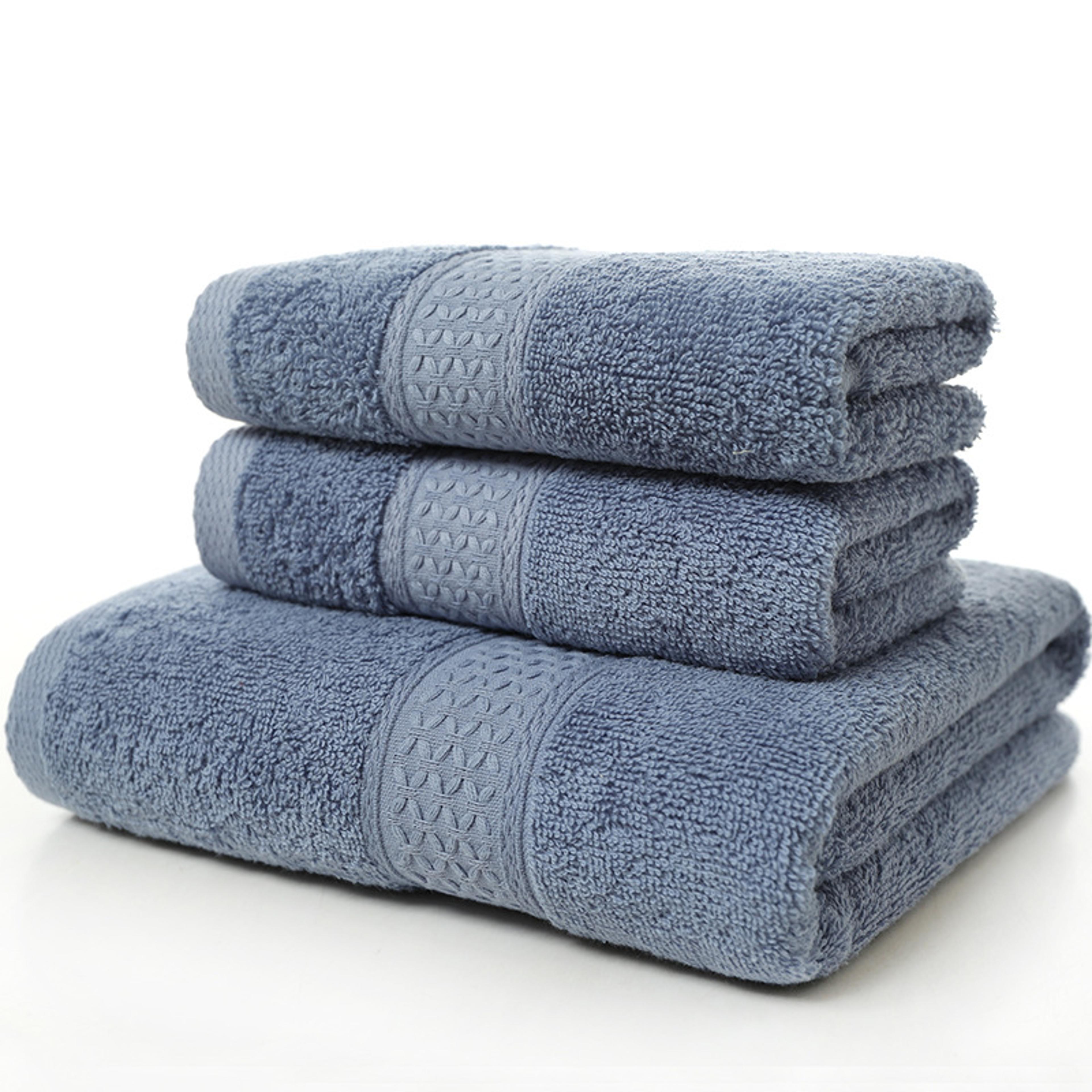 CloudSoft Cotton Bath Towel Set Ultra Absorbent Quick Dry Beach Towel 14