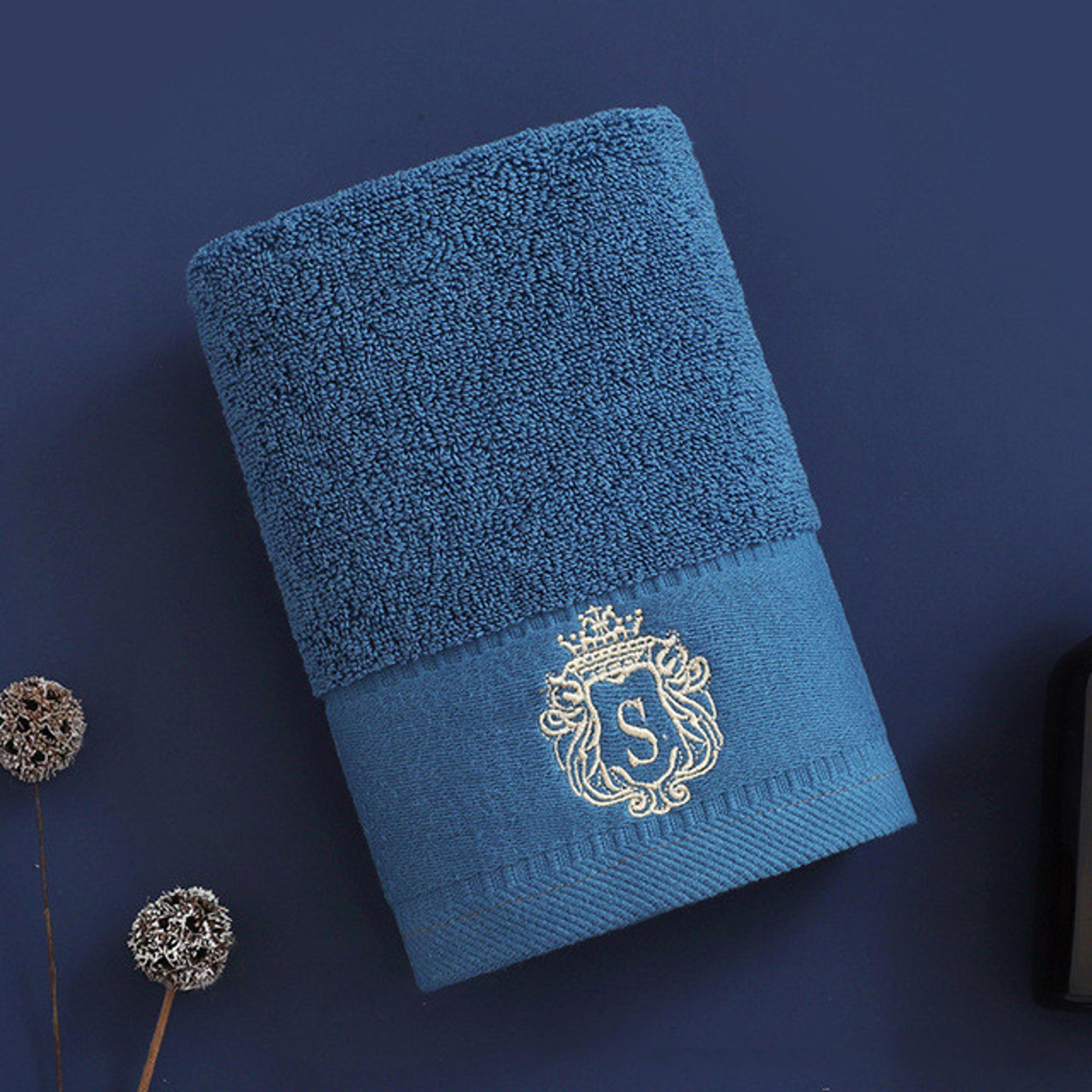 Ultra Soft Cotton Bath Towel Set Absorbent Quick Dry Hand  Face Towels 9