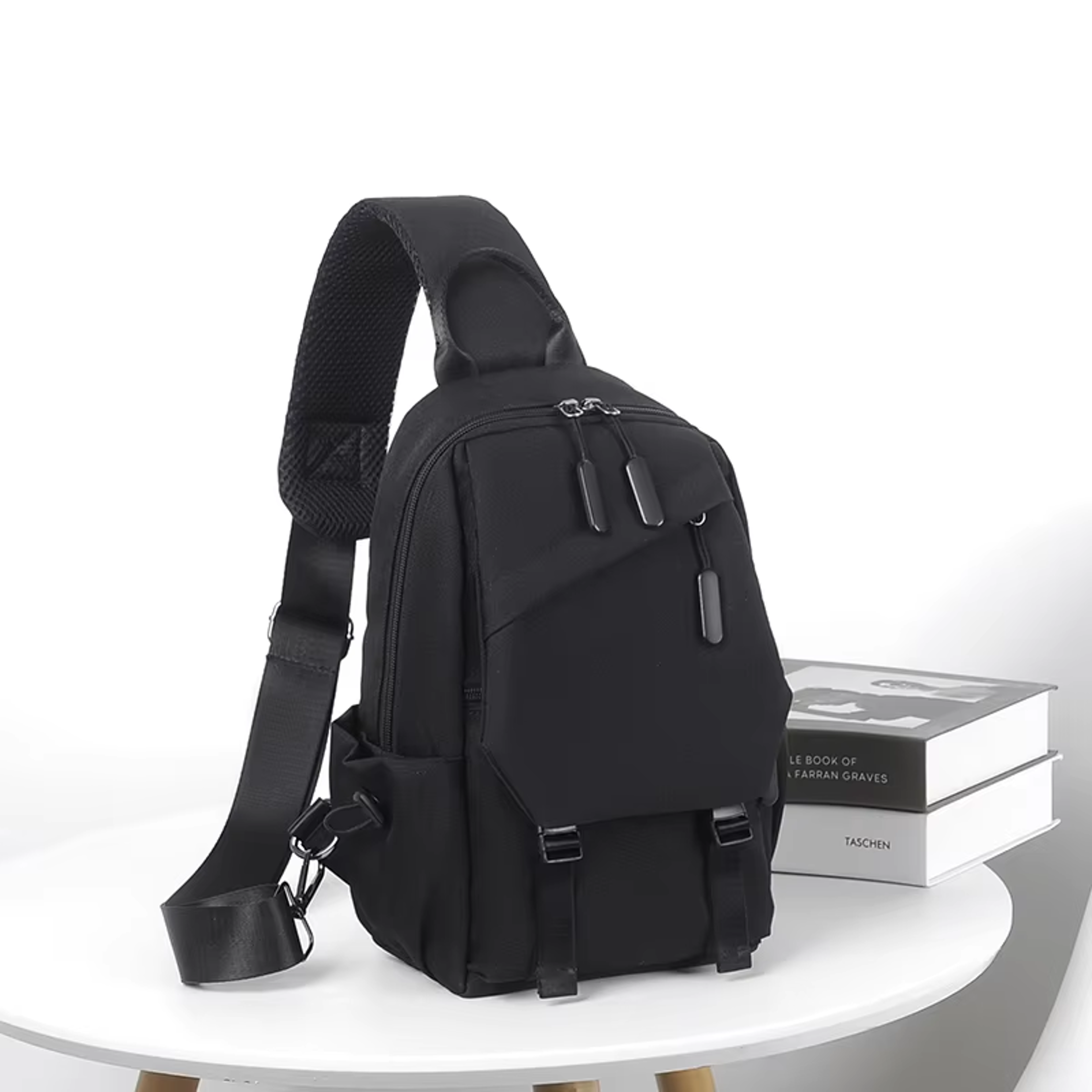 urbanflex crossbody chest bag for men – lightweight sling bag for travel & daily commute