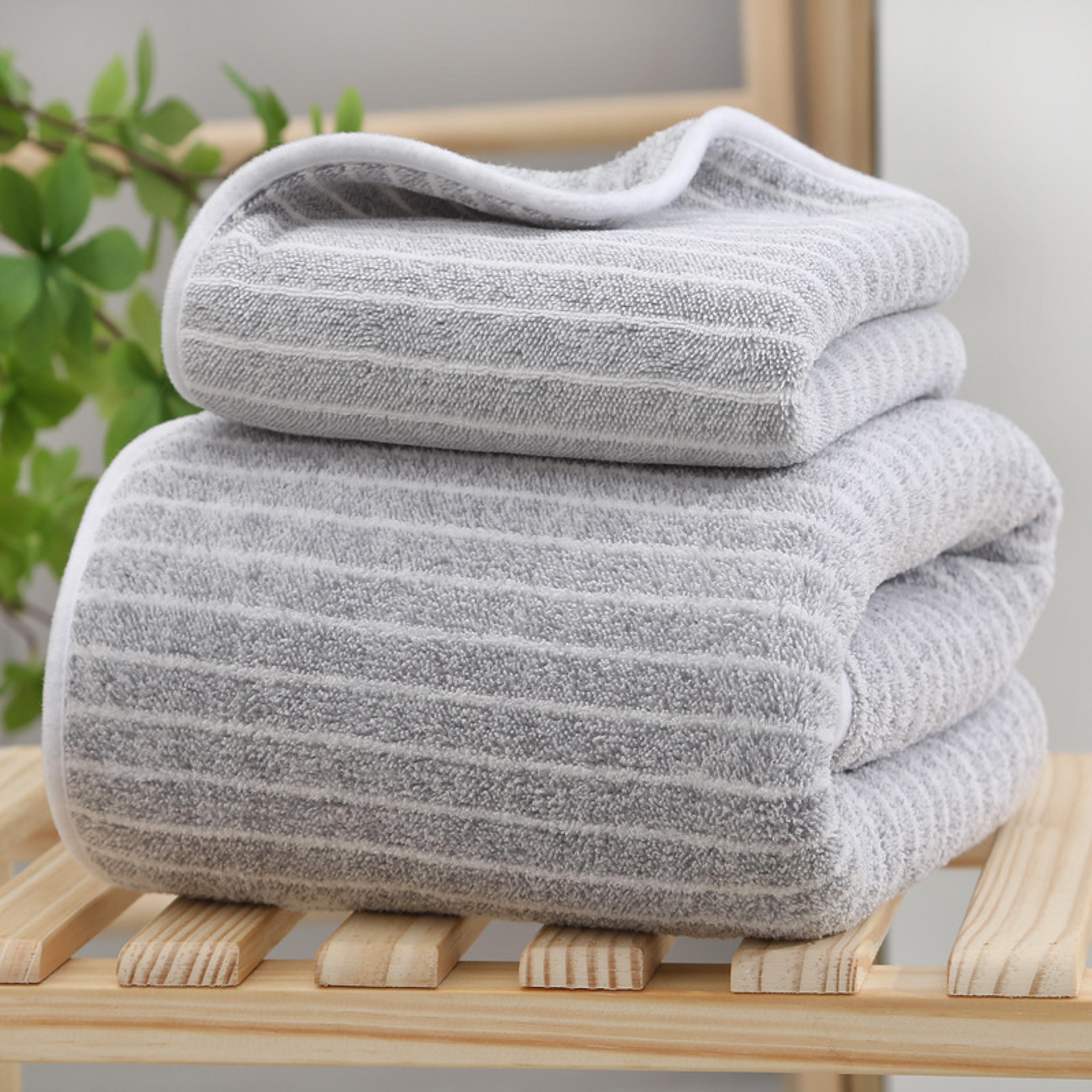 coralsoft quick-dry bath towel for gym, pool & travel