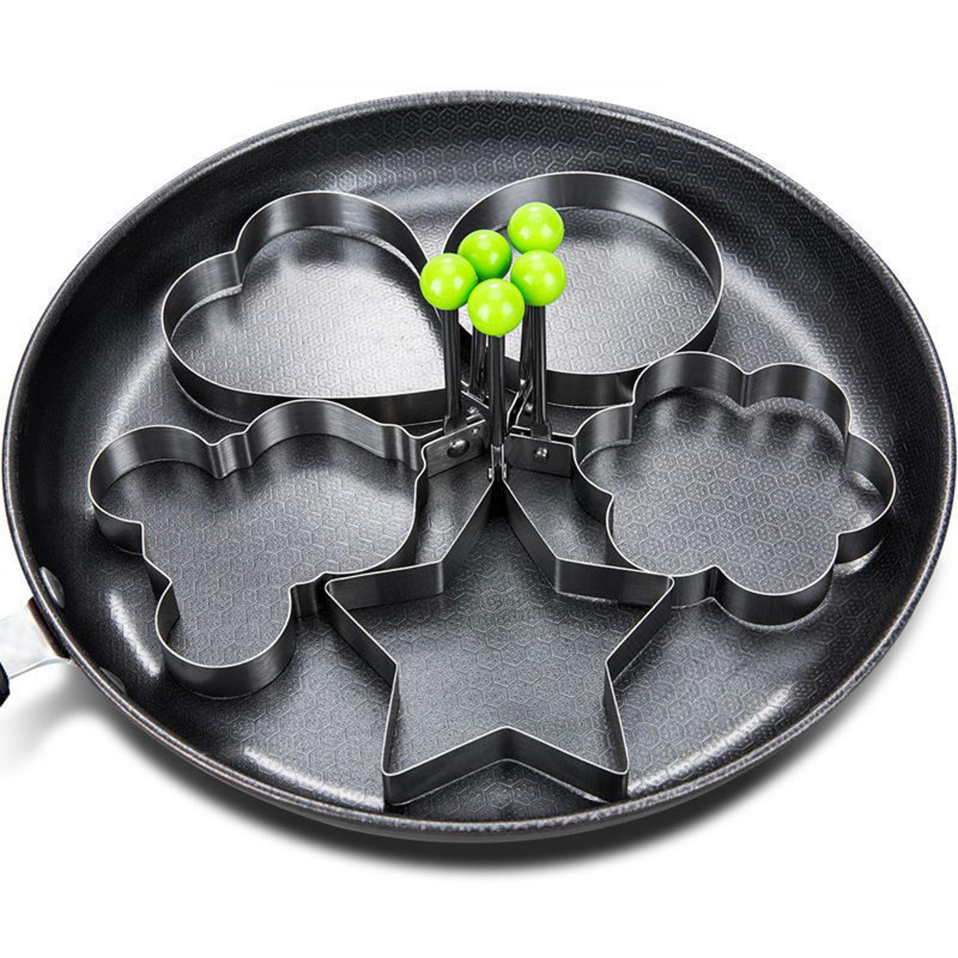 Stainless Steel Egg Ring Mold For Perfect Pancakes And Fried Eggs 3