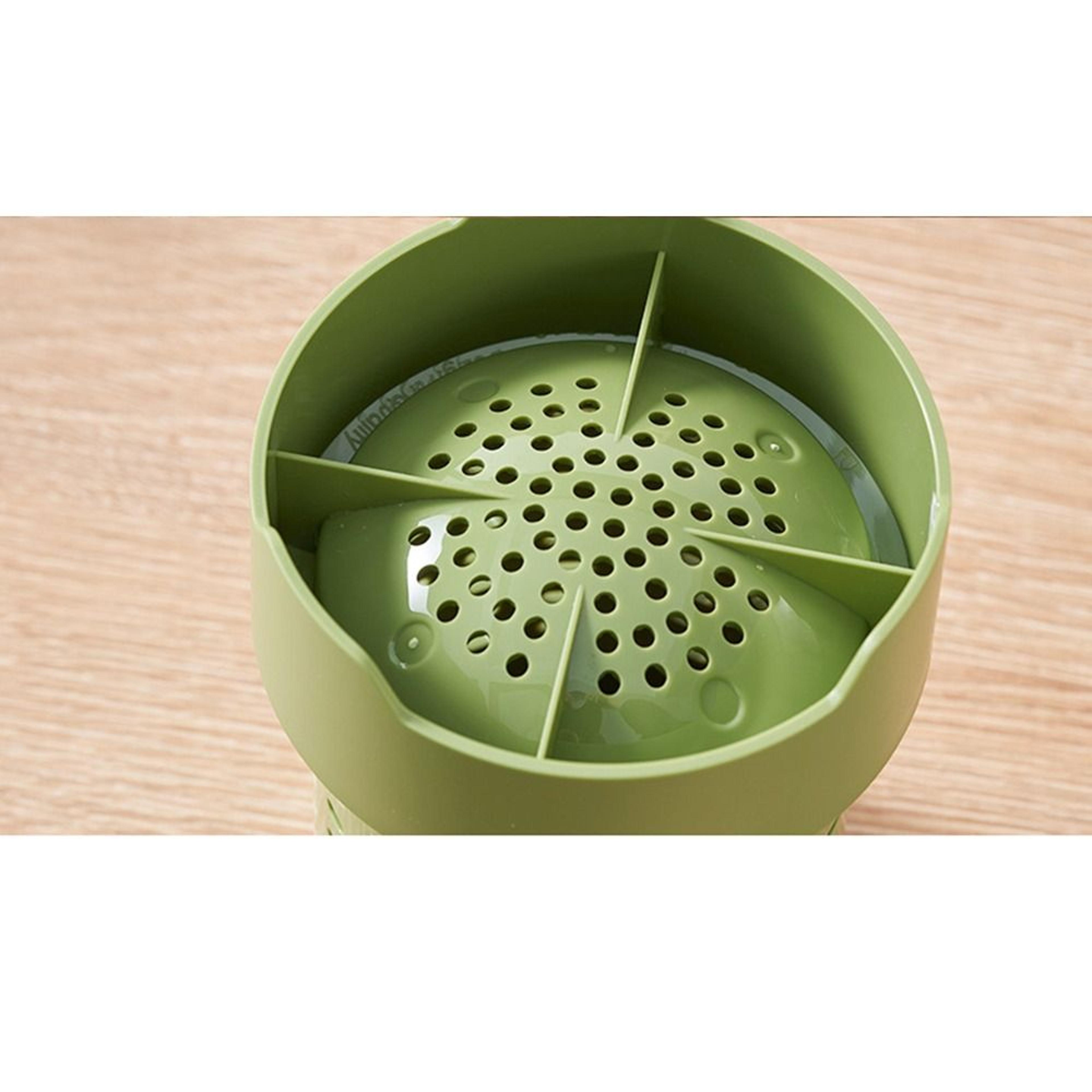 FreshSpin Manual Salad Spinner  Vegetable Dryer Bowl 1