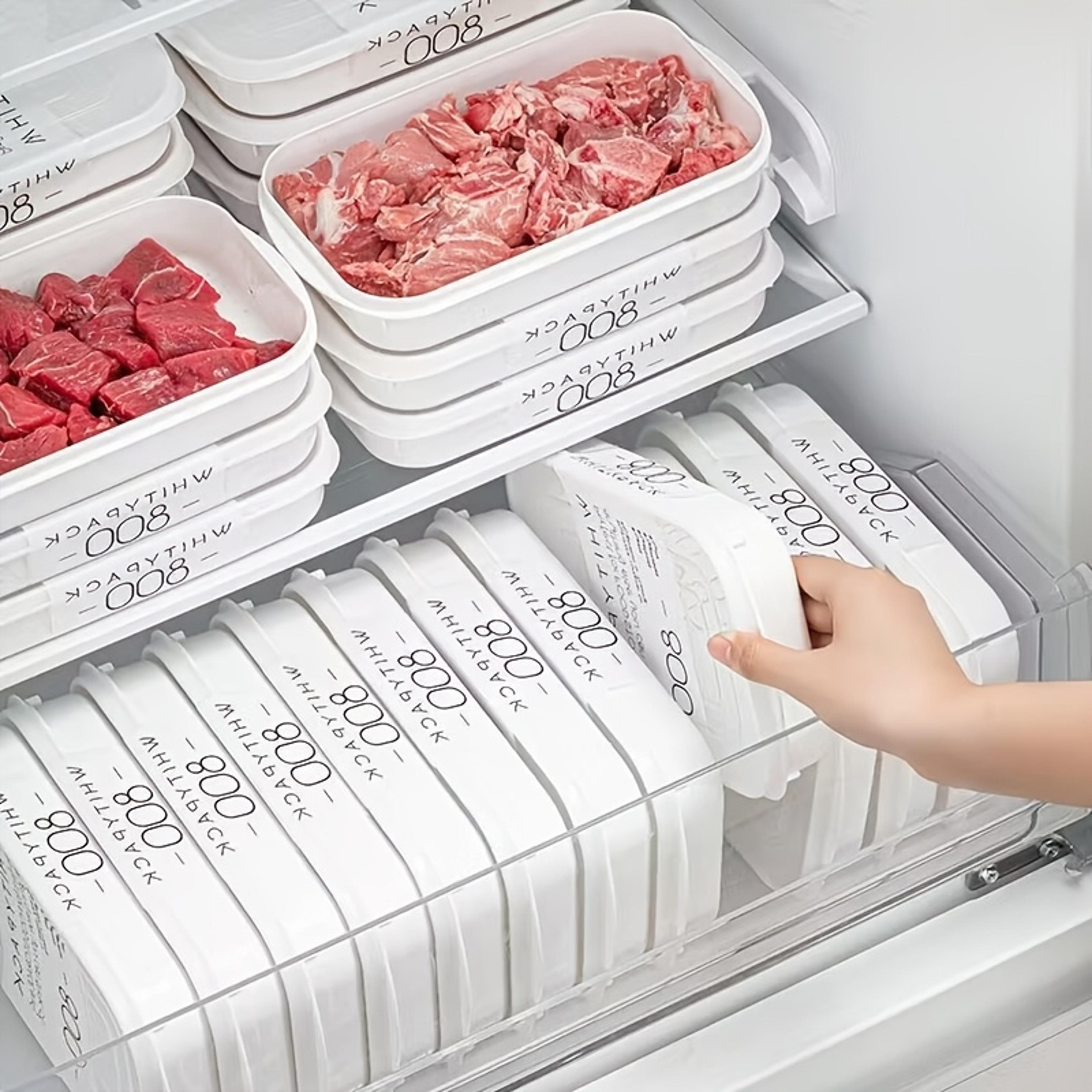 freshlock reusable food storage containers set with lids stackable bento boxes for freezer & meal prep
