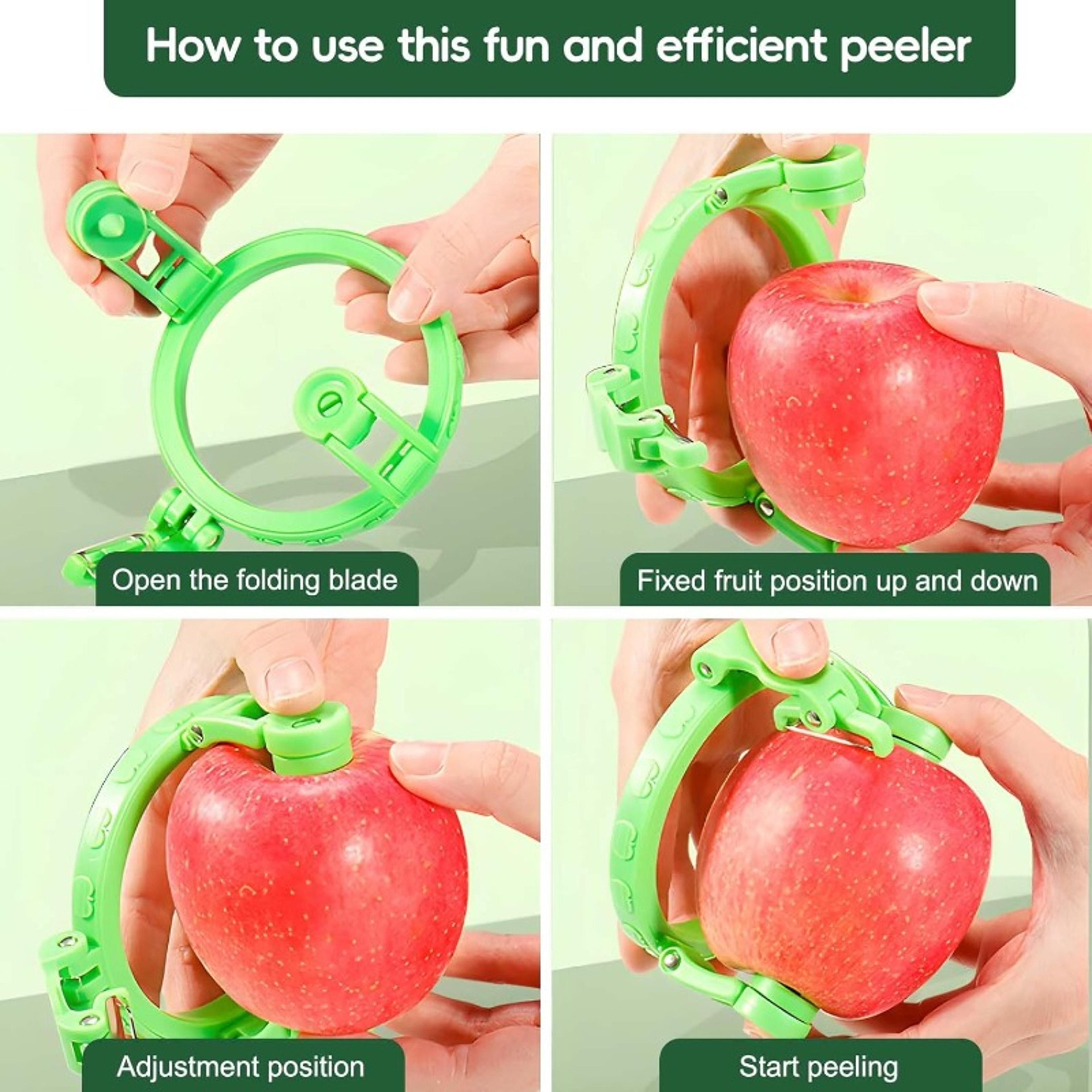 Precision TwistPro Rotating Peeler For Apples Pears  Vegetables 4