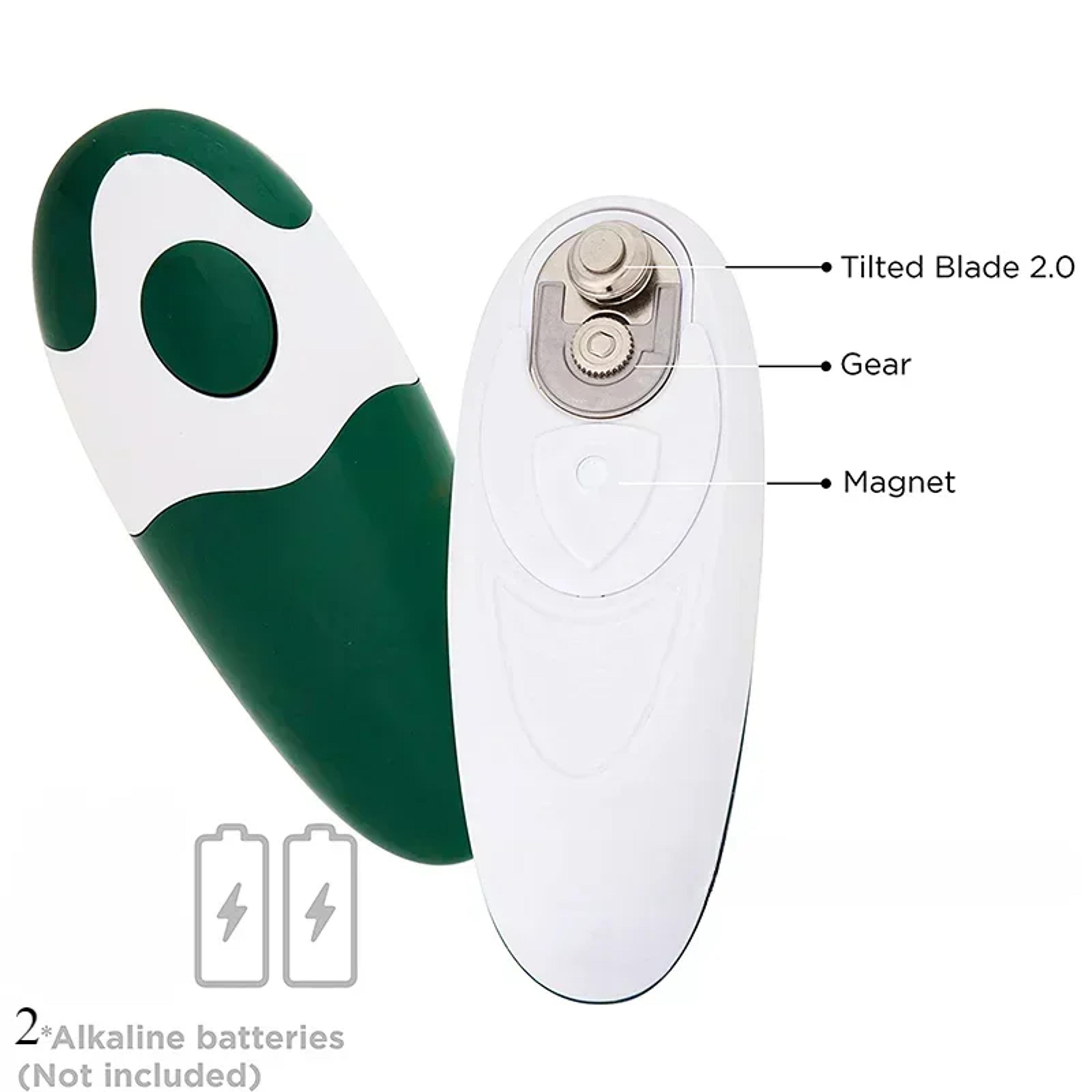 SafeTouch Automatic Electric Can Opener With Smooth Edge One Touch Design 4