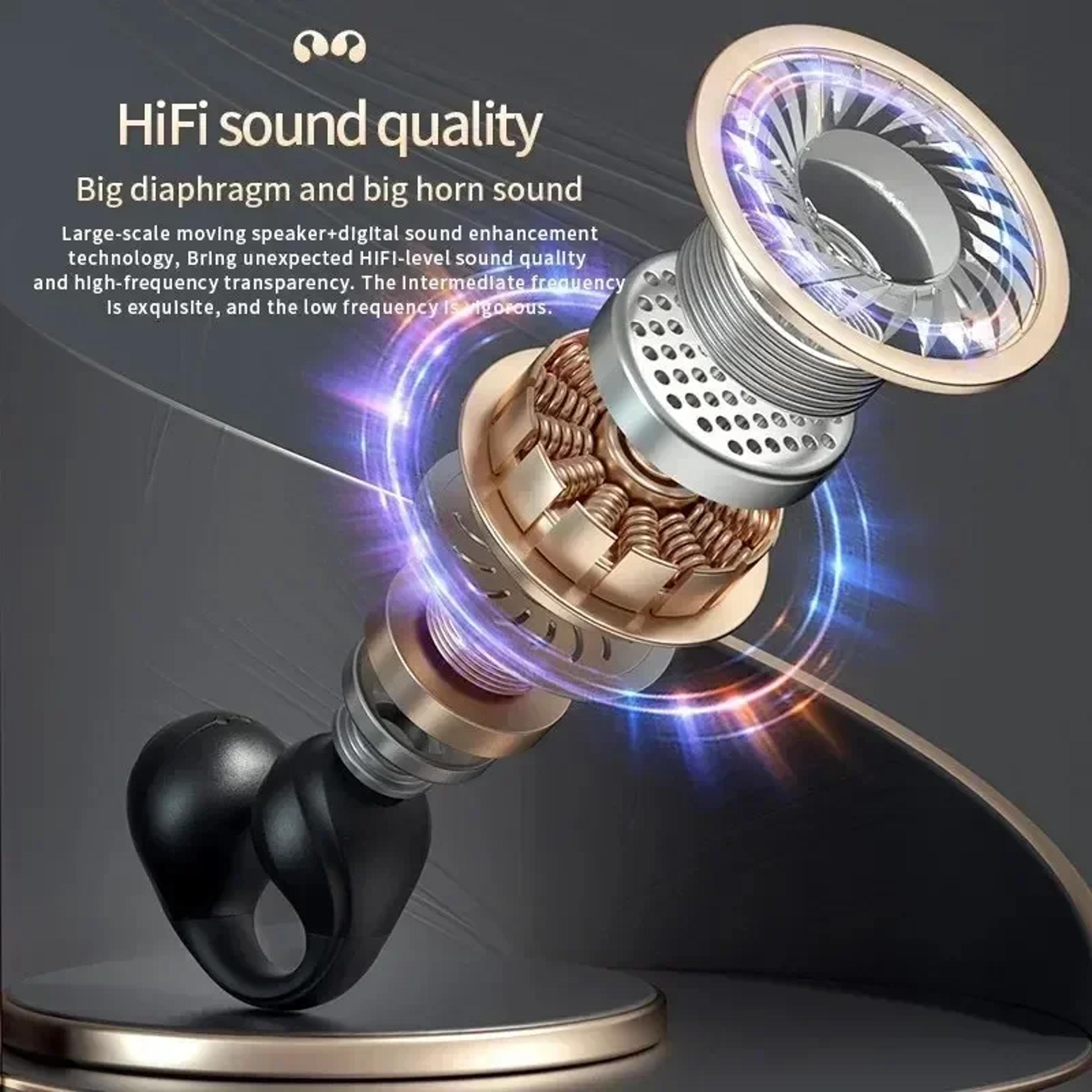 AeroClip Pro Wireless Earbuds With Noise Canceling HD Calls 7