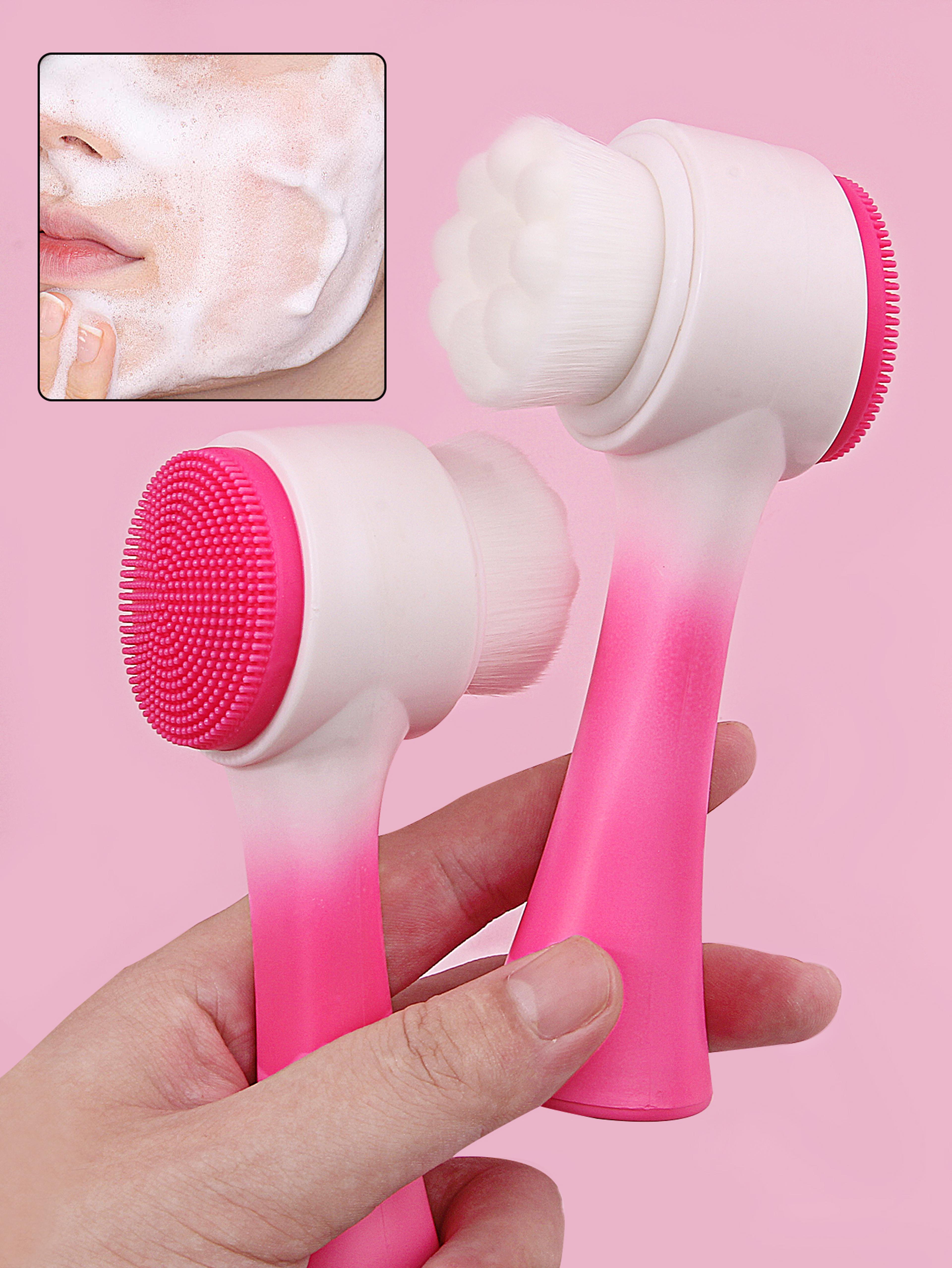 PureGlow Silicone Face Cleansing Brush For Deep Pore Cleansing  Blackhead Removal 1