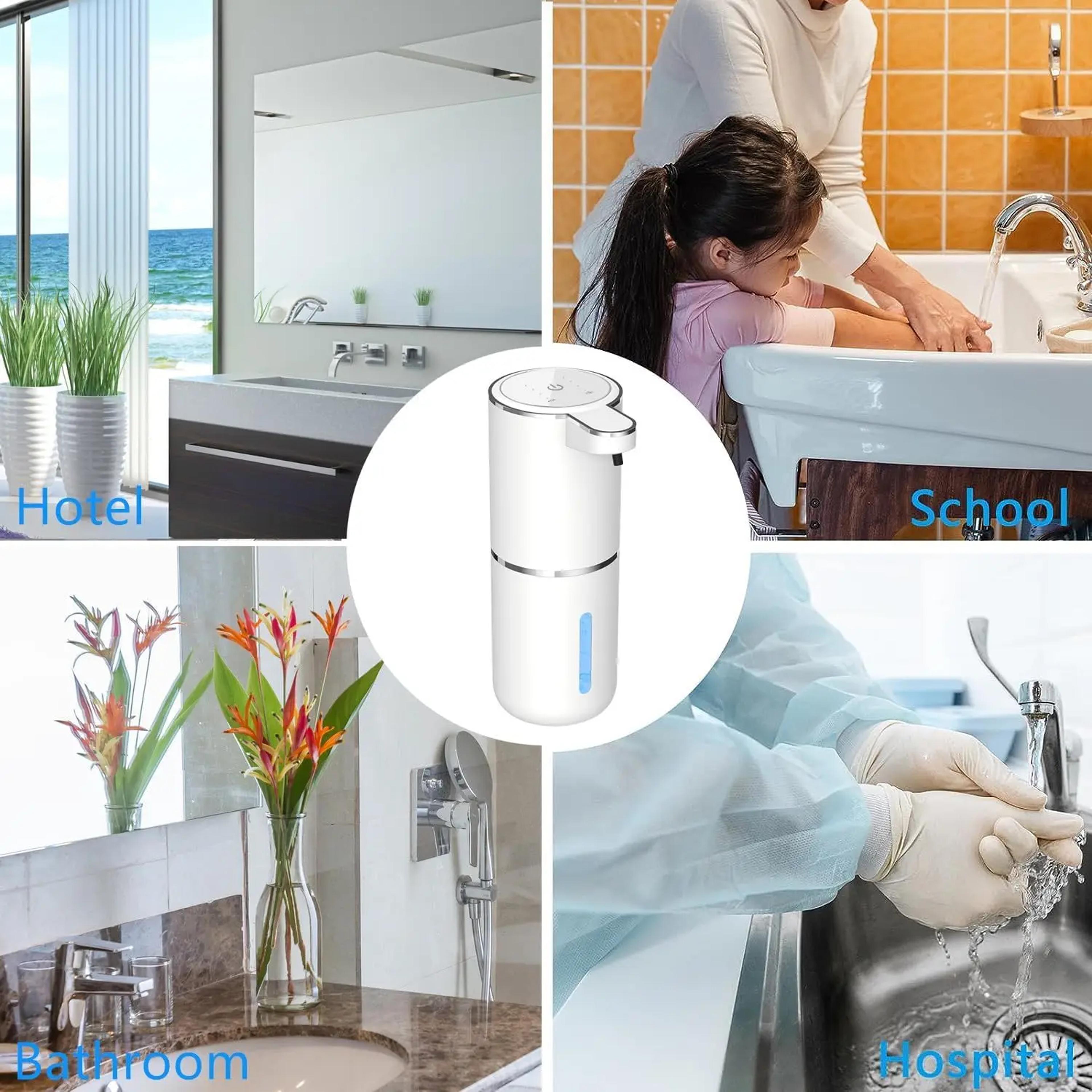 Automatic LiquidFoma Soap Dispenser Touchless Electric Dispenser USB Rechargeable With Infrared Sen 5