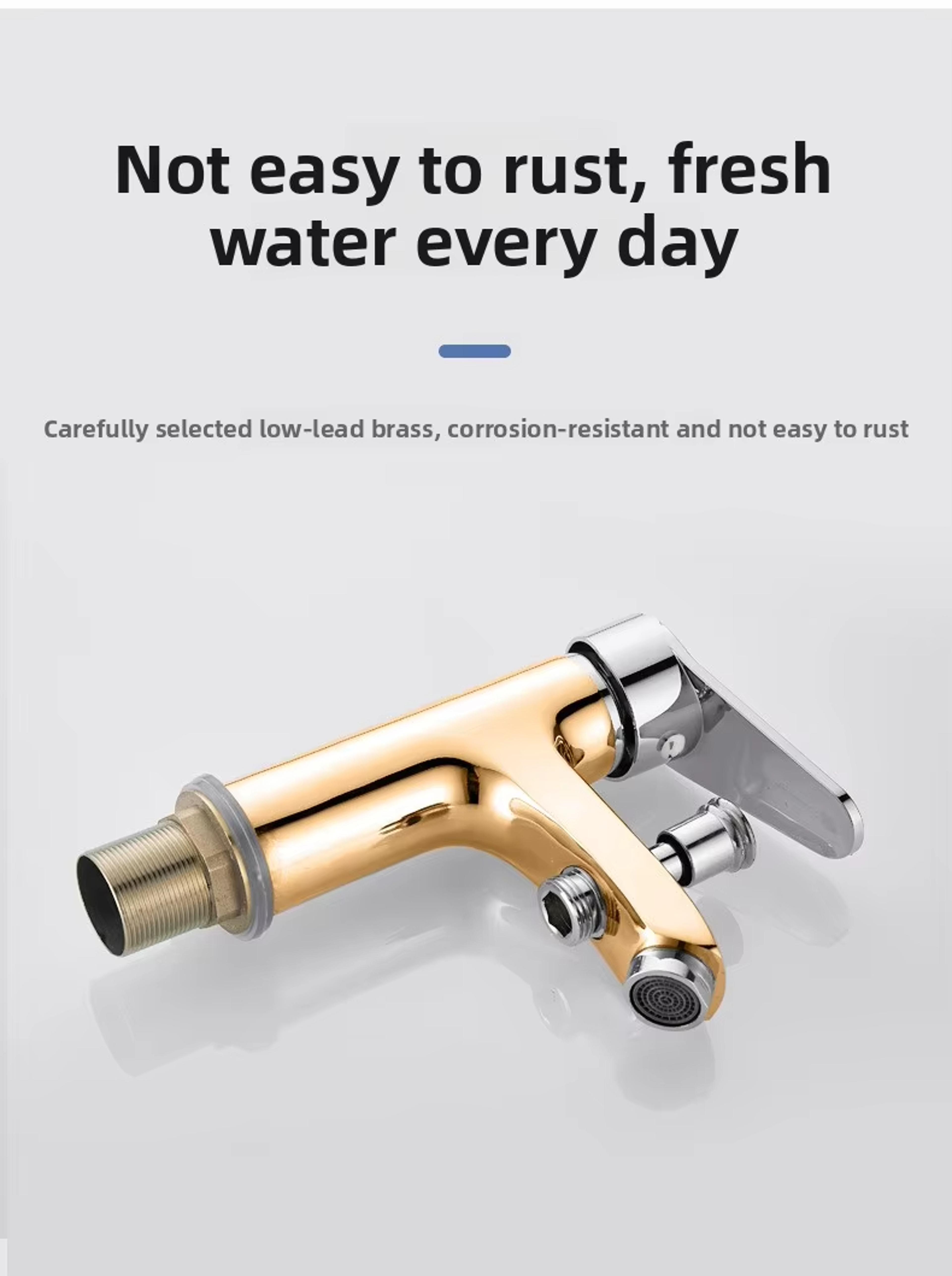 Single Hole Basin Faucet With Shower Accessories Multifunctional Bathroom Shower Faucet Home Washba 4