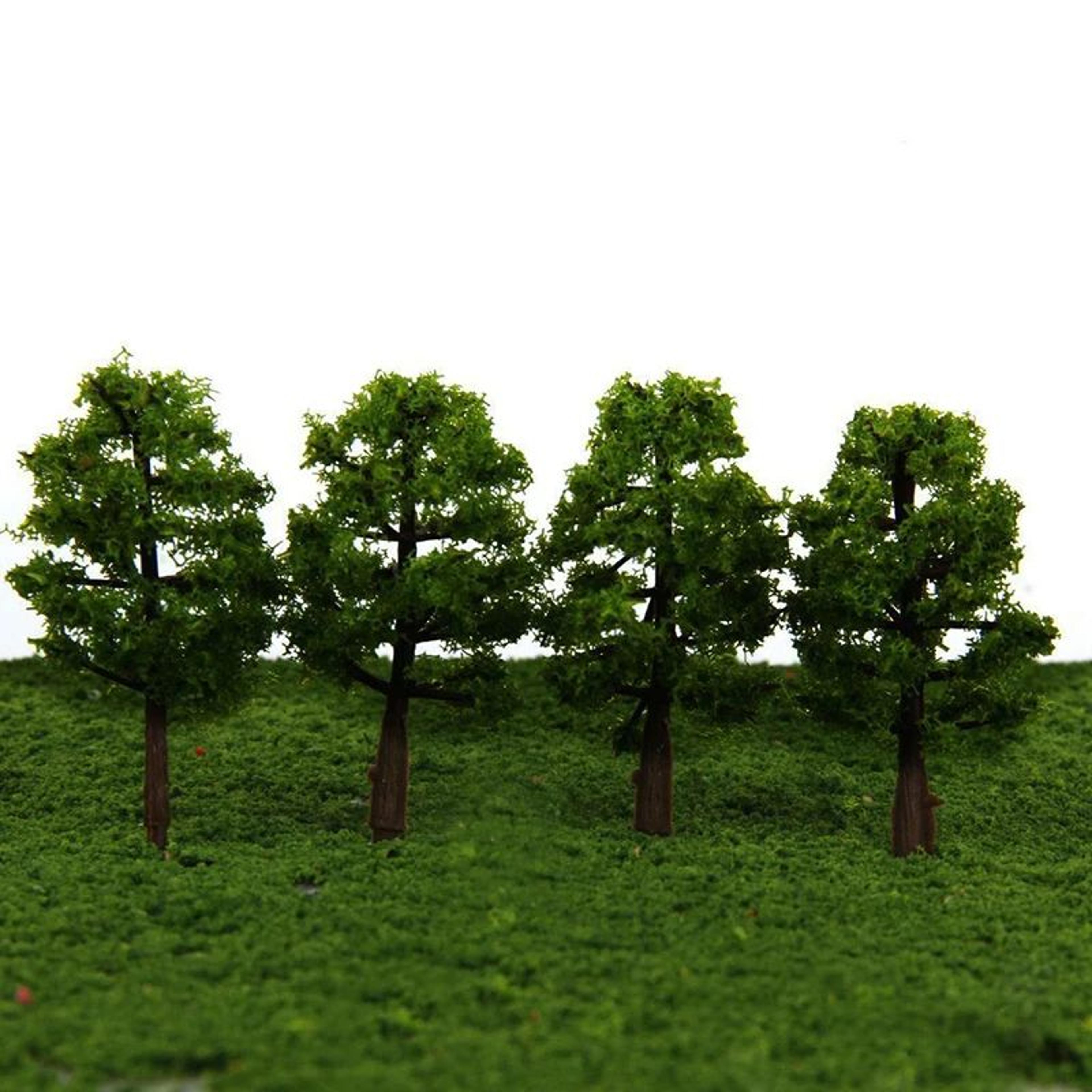 Mini Model Trees For Micro Landscape Decor DIY Scale Architectural Layout Train Scenery  Nature Toy 1