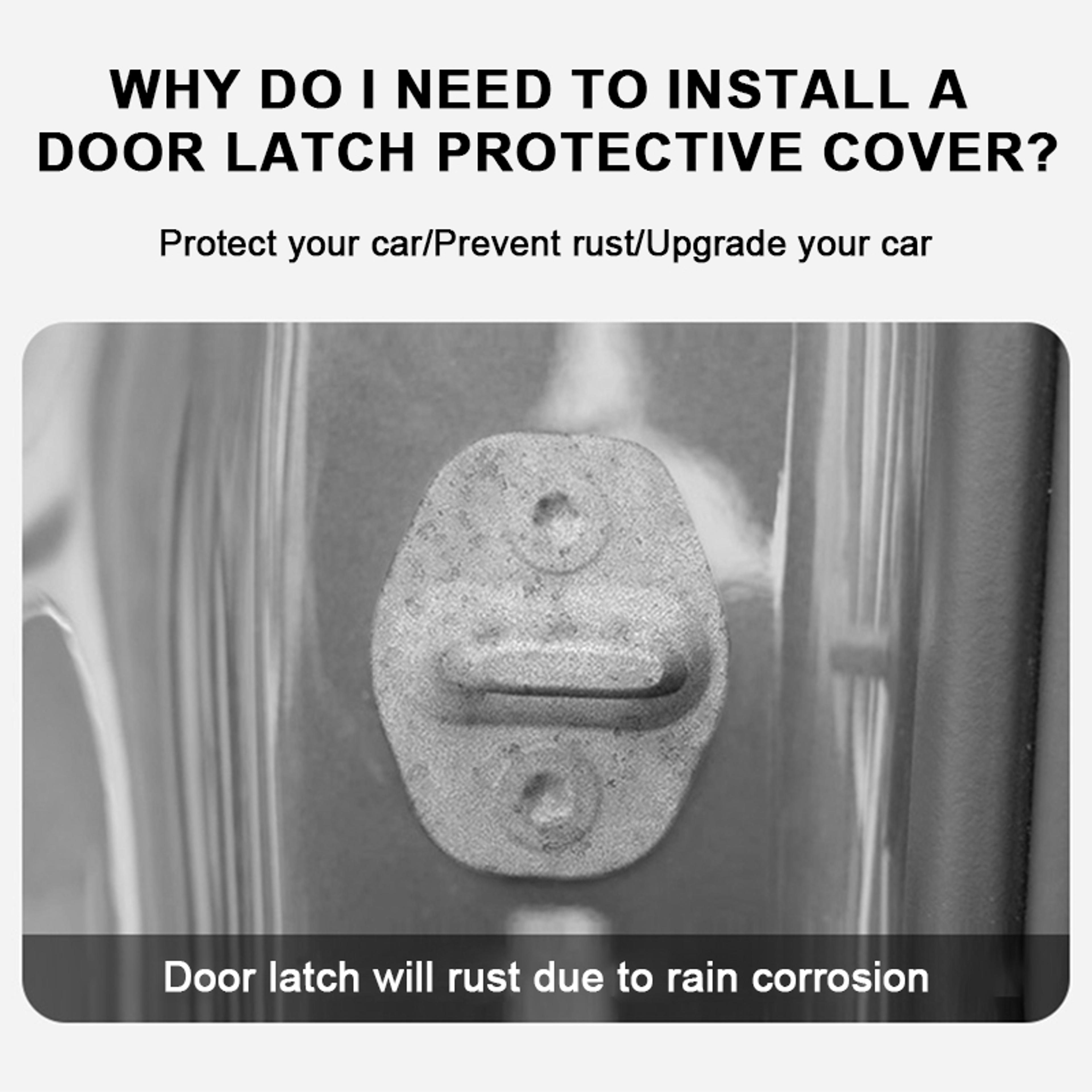 Silicone Car Door Lock Protection Cover SEAMETAL Elastic Buckle Guard AntiCollision Shock Absorbi