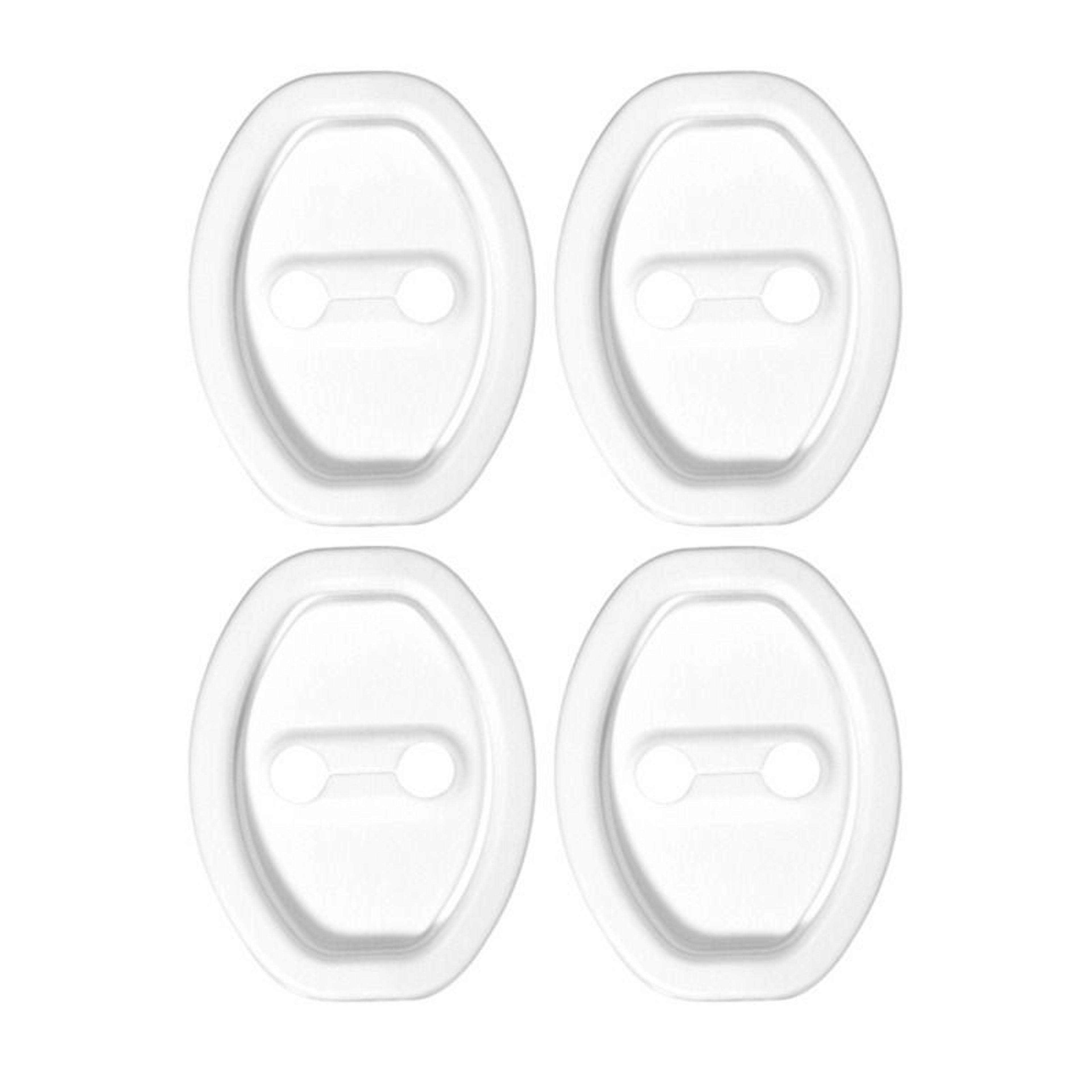 Silicone Car Door Lock Protection Cover SEAMETAL Elastic Buckle Guard AntiCollision Shock Absorbi