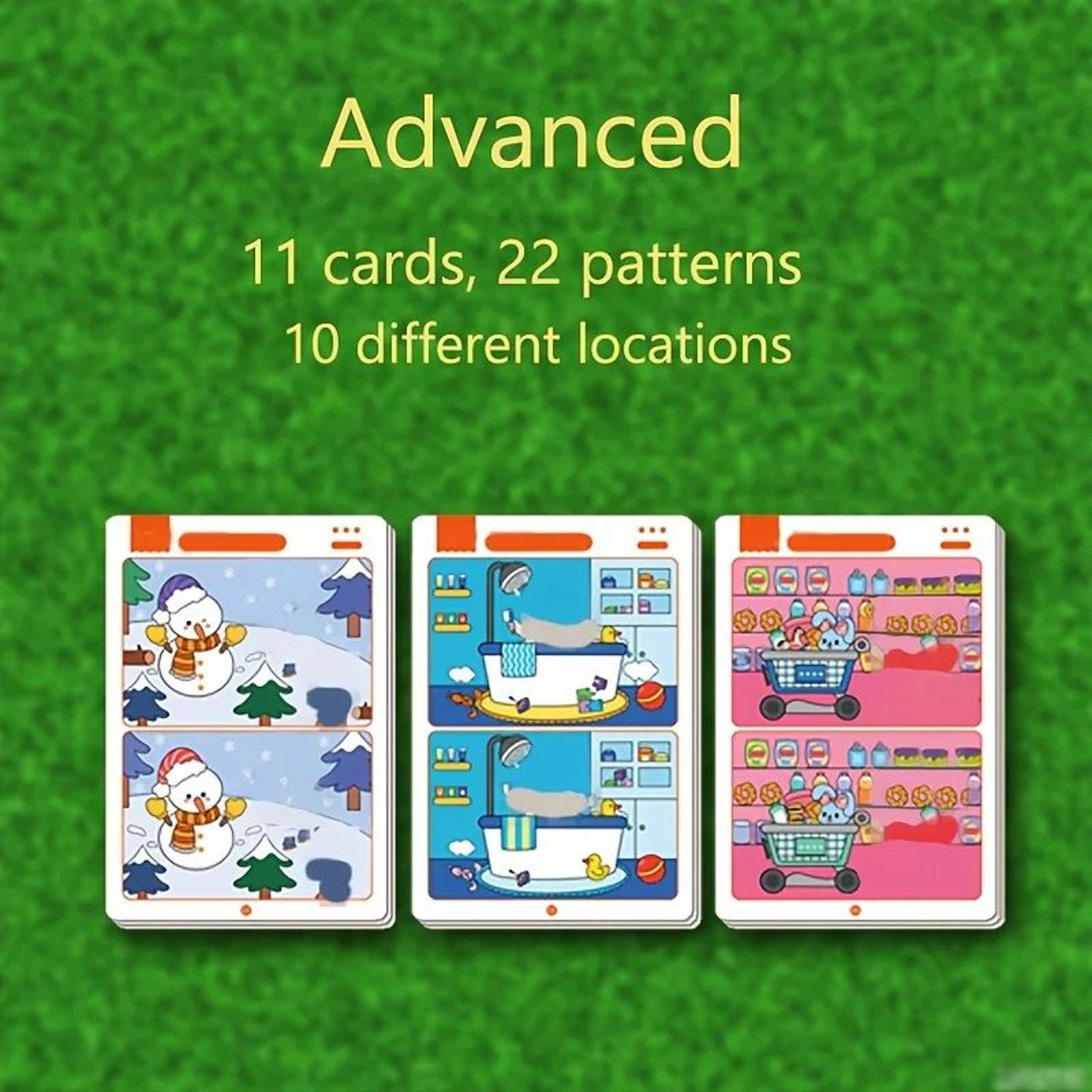 Educational FaultFinding Game For Kids Reusable WipeClean Activity Book To Boost Focus  Attention S 5