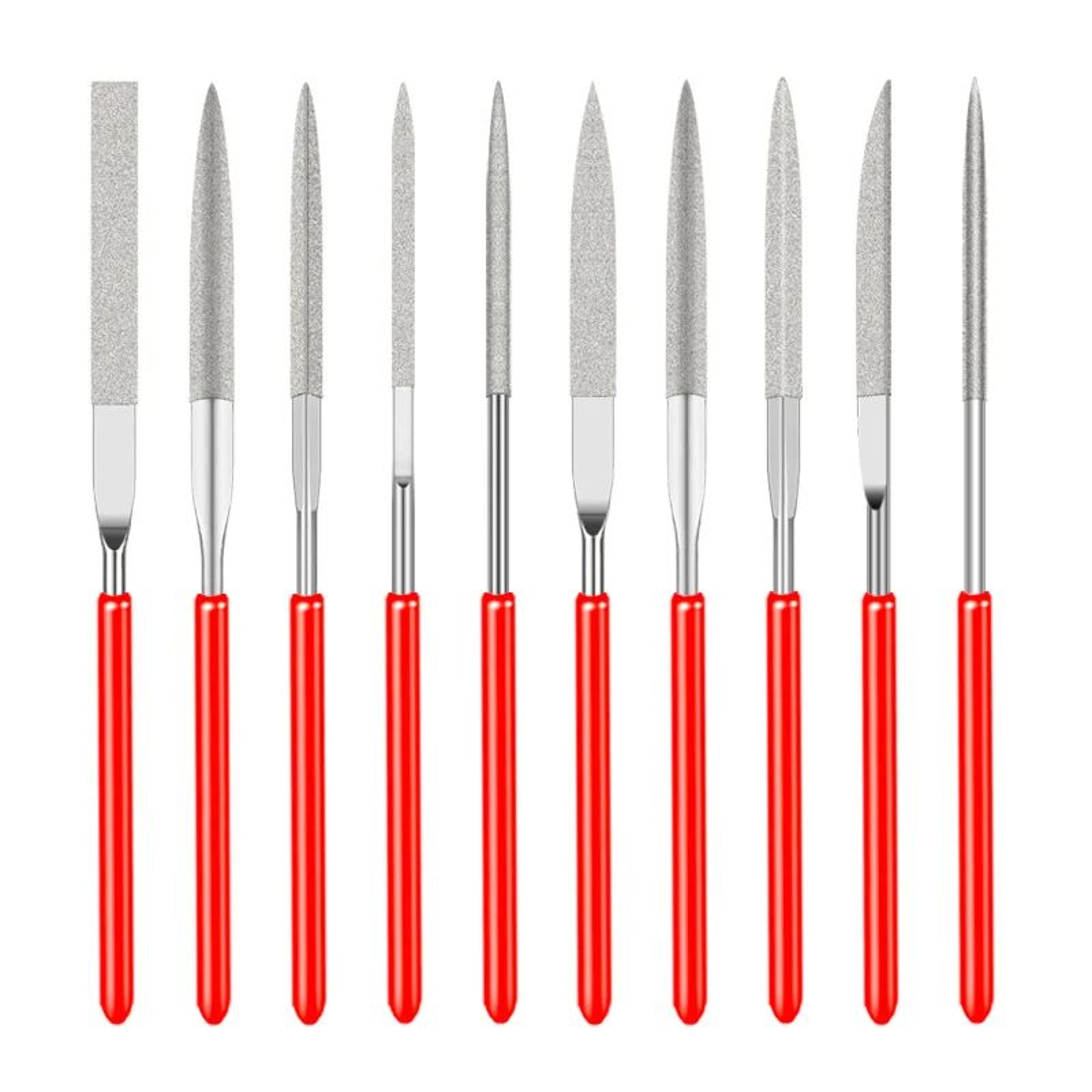 diamond needle file set mini file kit for stone glass metal carving molding jewelry hand tools