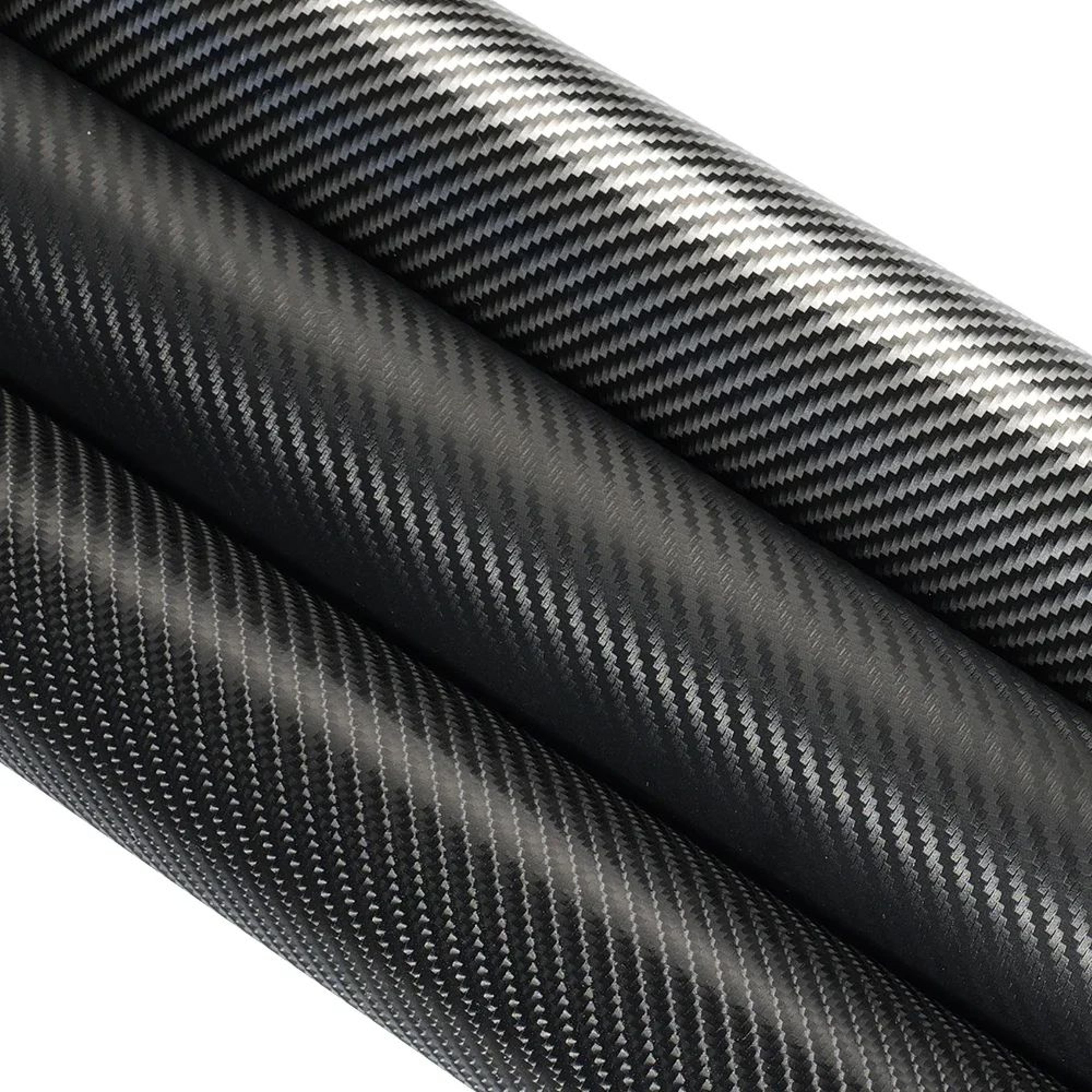 Glossy Carbon Fiber Vinyl Wrap Film Car  Motorcycle Sticker Auto Wrapping  Decorative Accessory 2