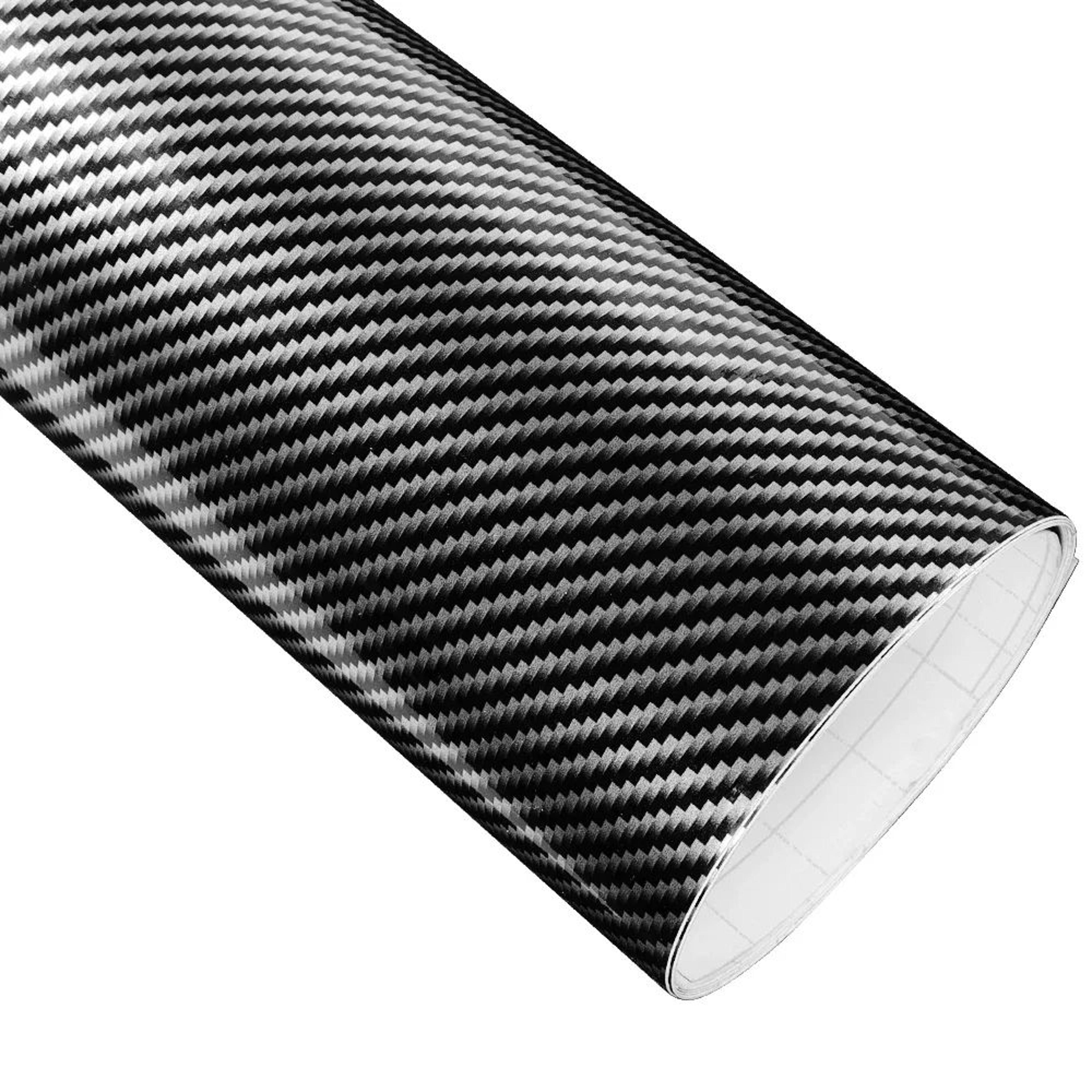 Glossy Carbon Fiber Vinyl Wrap Film Car  Motorcycle Sticker Auto Wrapping  Decorative Accessory 7