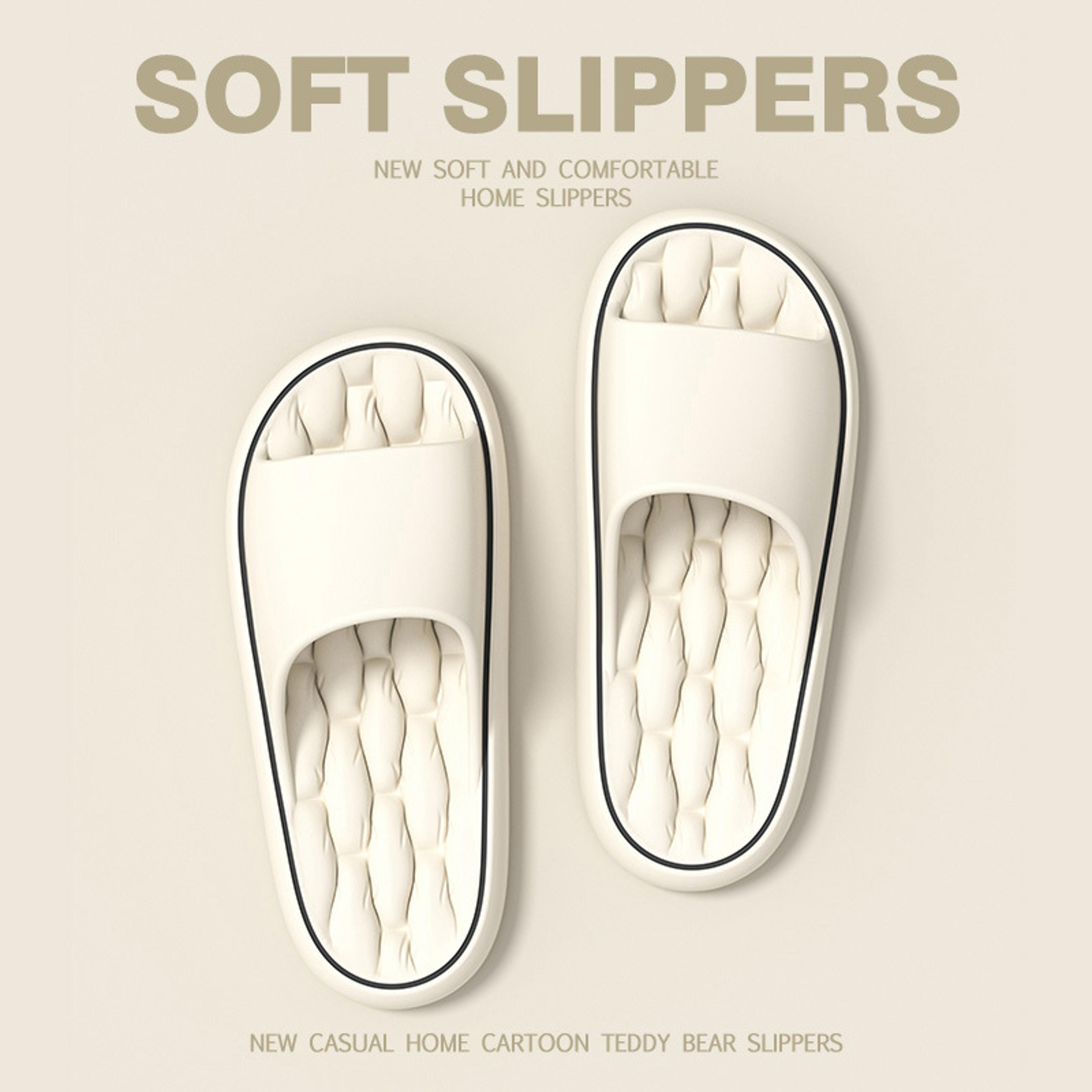 Super Light Soft EVA Slippers Colorful Simple Fashion Slides For Indoor  Bathroom Use 1