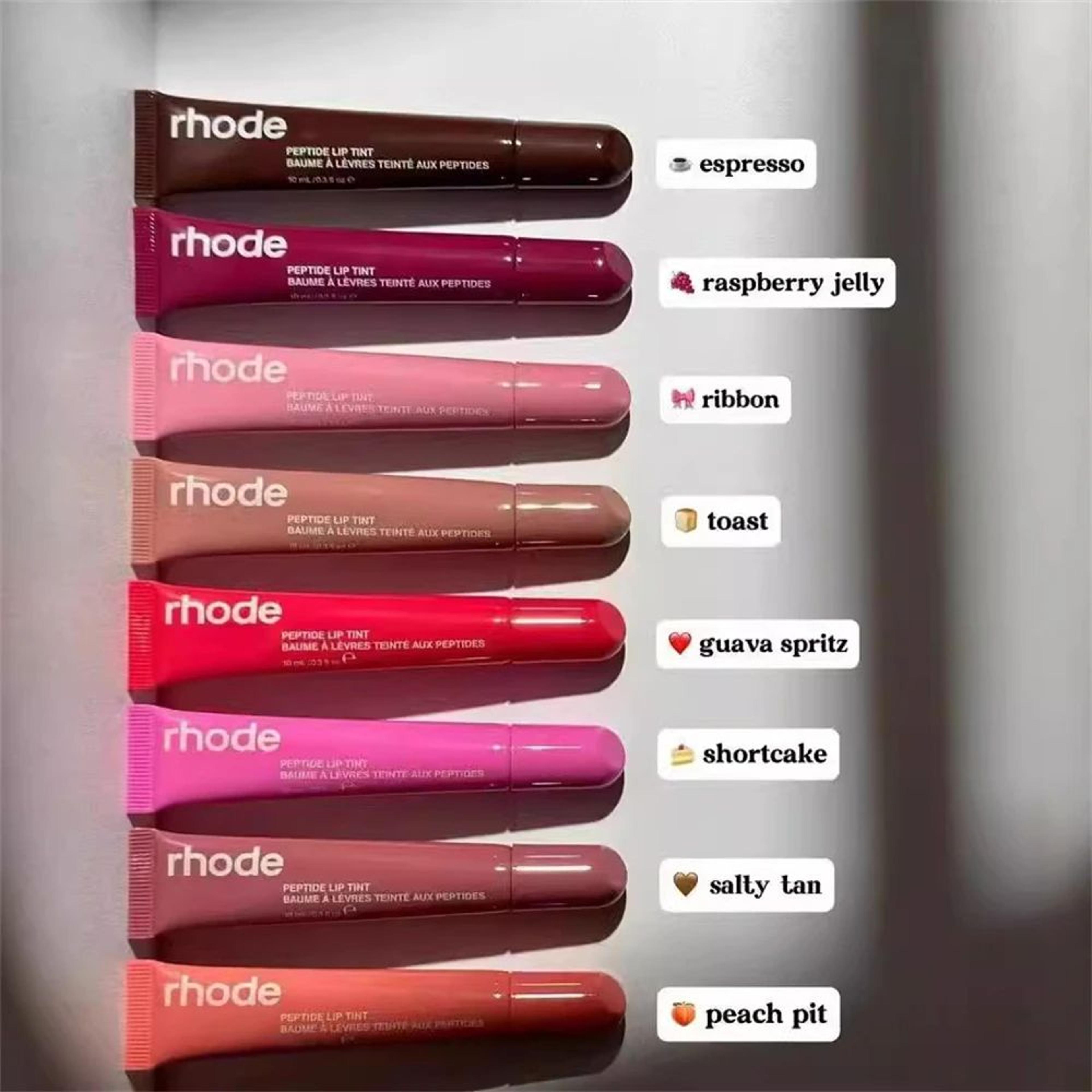 Rhode Makeup Lipstick Phone Case Moisturizer Lip Gloss Holder Lasting Nourishing Lines Salty Tan Ra 2