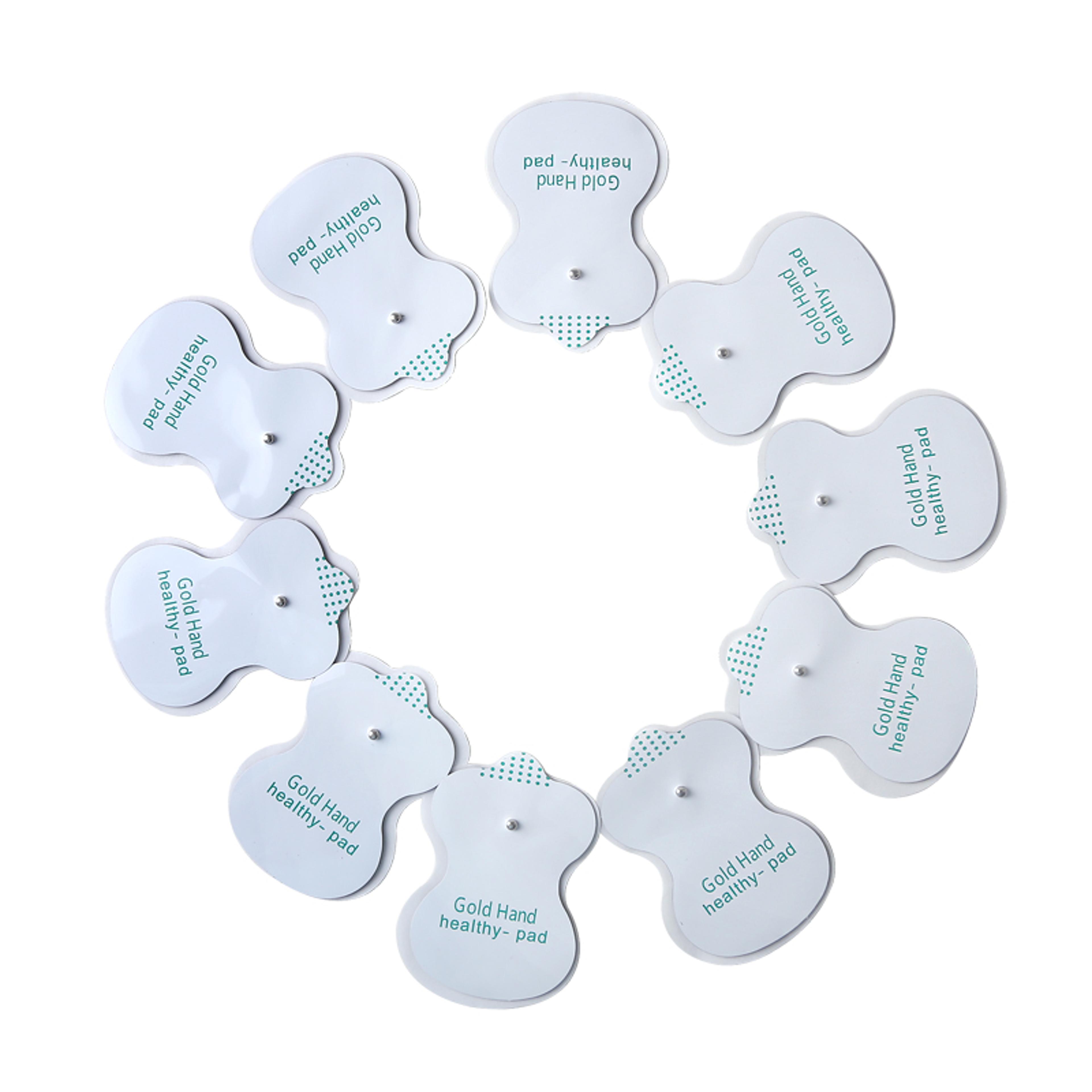 Reusable TENS Electrode Pads With Gel SelfAdhesive Pads For Digital Massager Acupuncture  Pain Reli 2