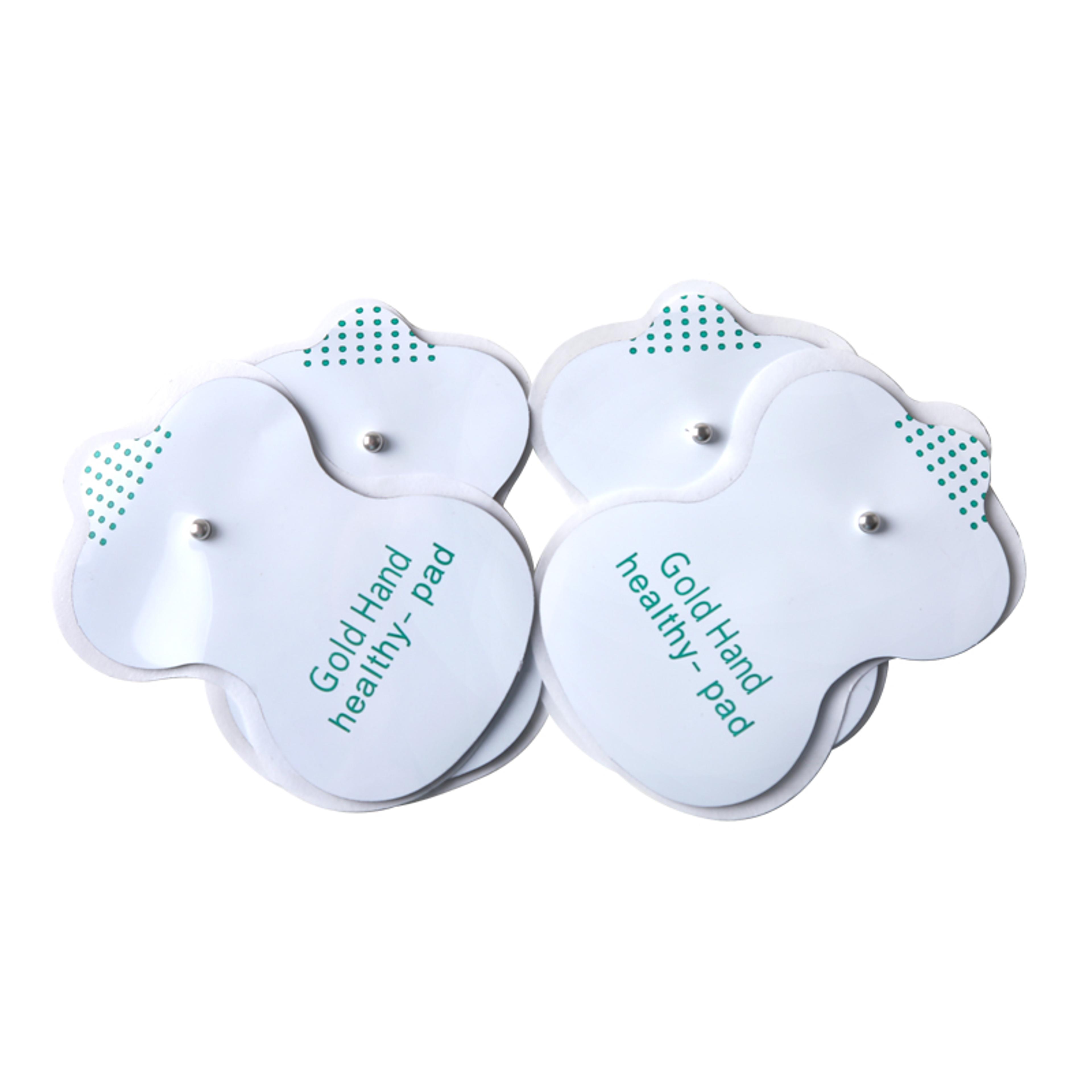 Reusable TENS Electrode Pads With Gel SelfAdhesive Pads For Digital Massager Acupuncture  Pain Reli 3