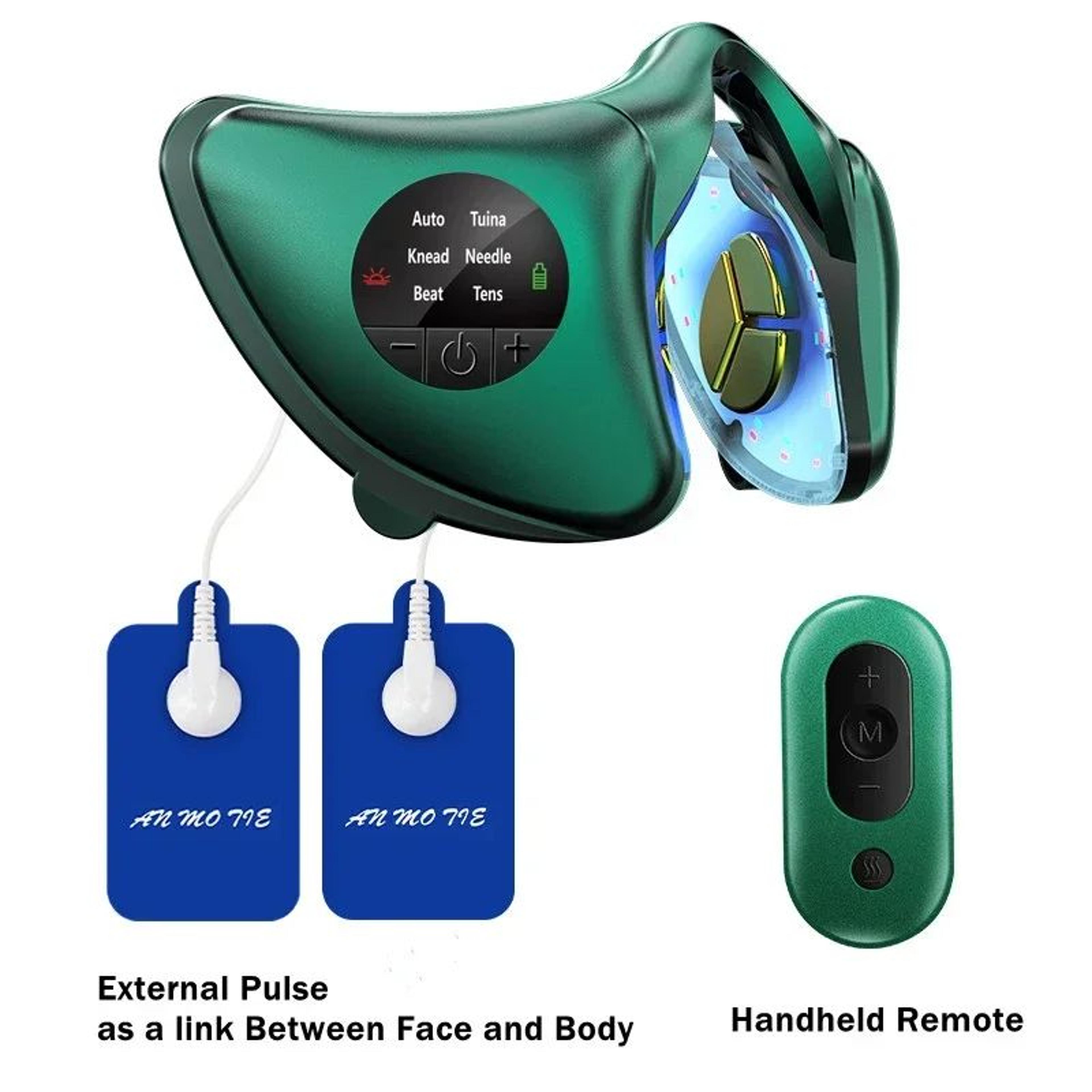 Smart Facial Massager Lifting  Firming Device V Shape Face Lift All Round Body Shaping Anti Aging B 6