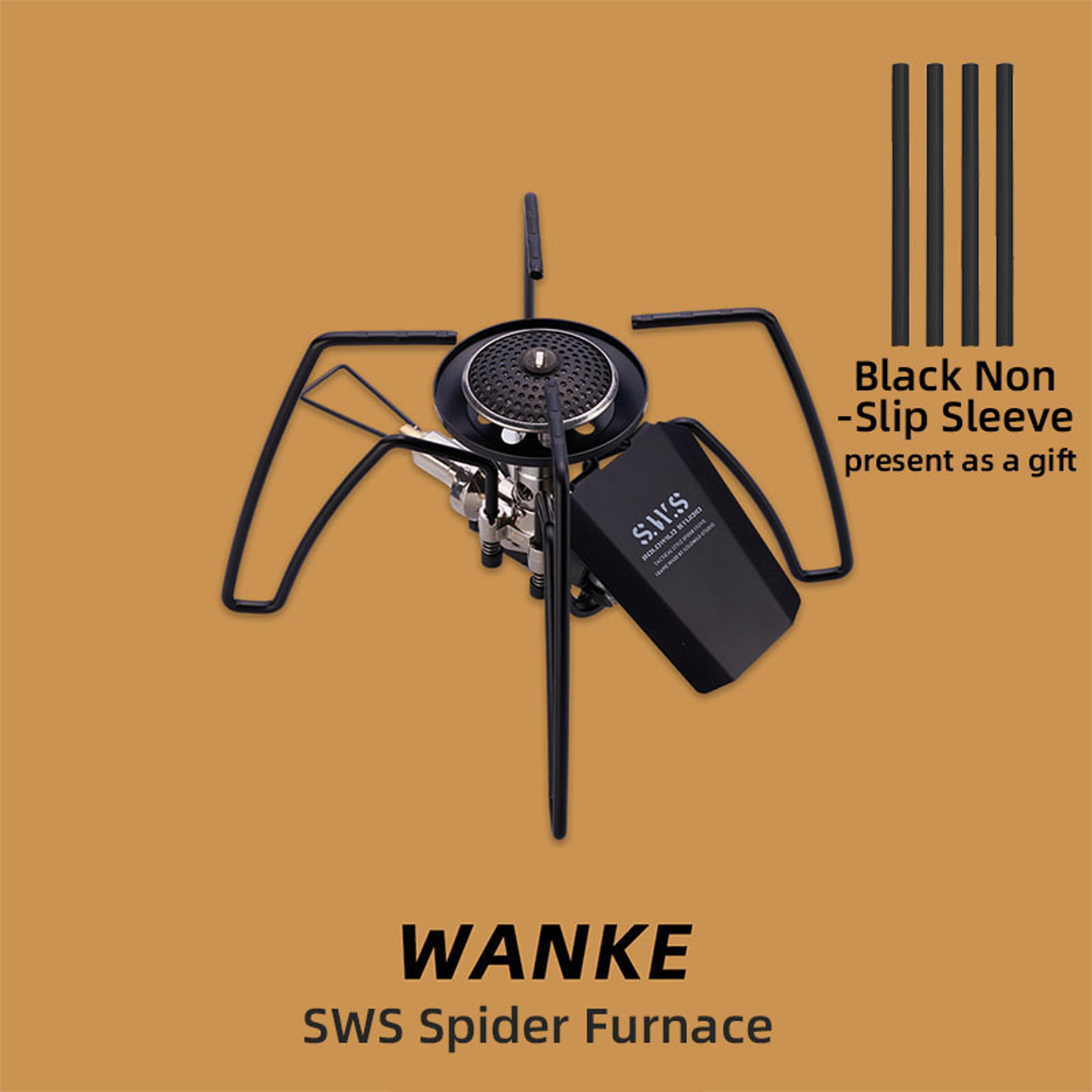 Portable Spider Stove Compact Folding Card Design For Camping Hiking  Outdoor Kitchenware 5