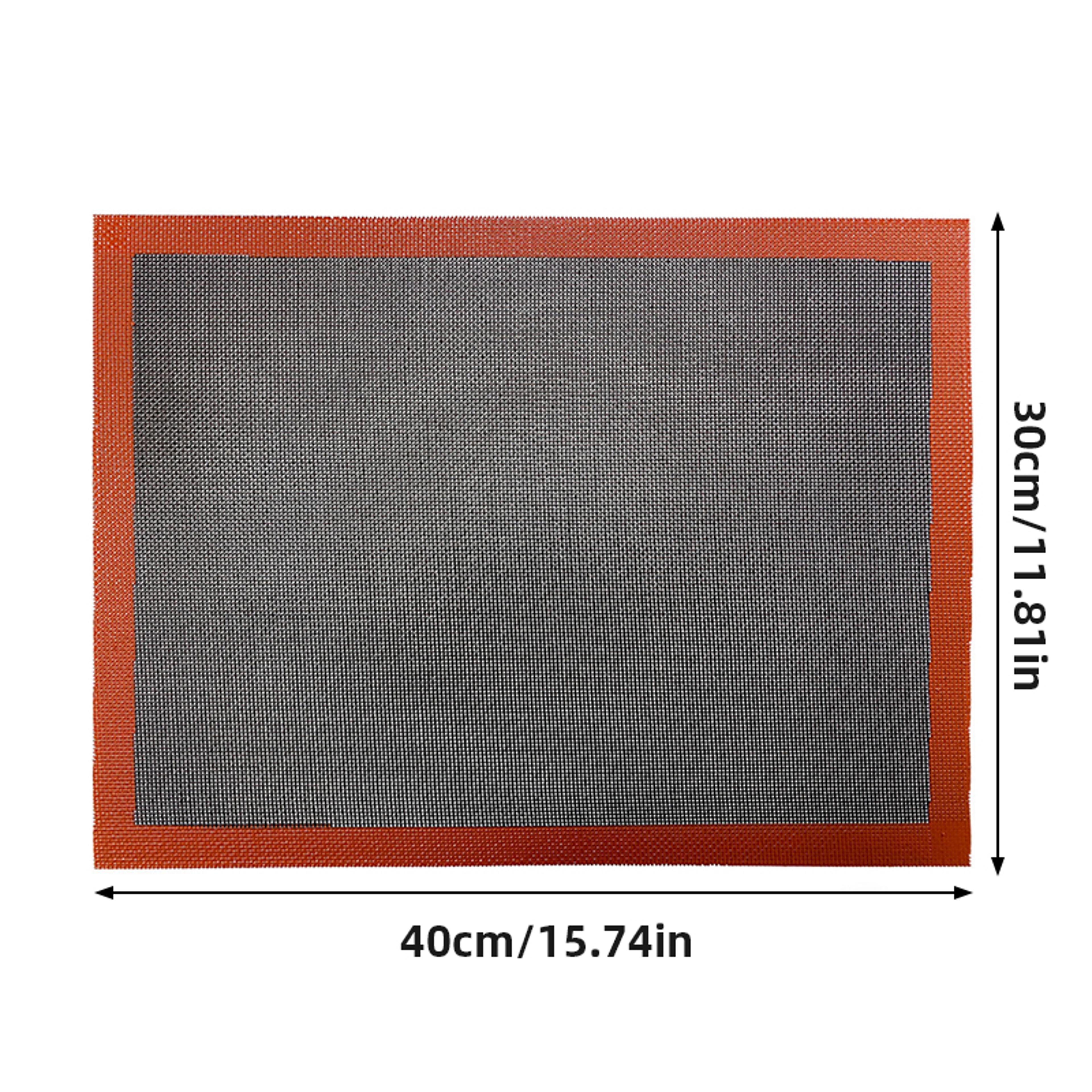 High Temp Silicone Grill Mat Baking Tray Reusable NonStick Cookie Bread Mat For Oven Microwave Brea 6