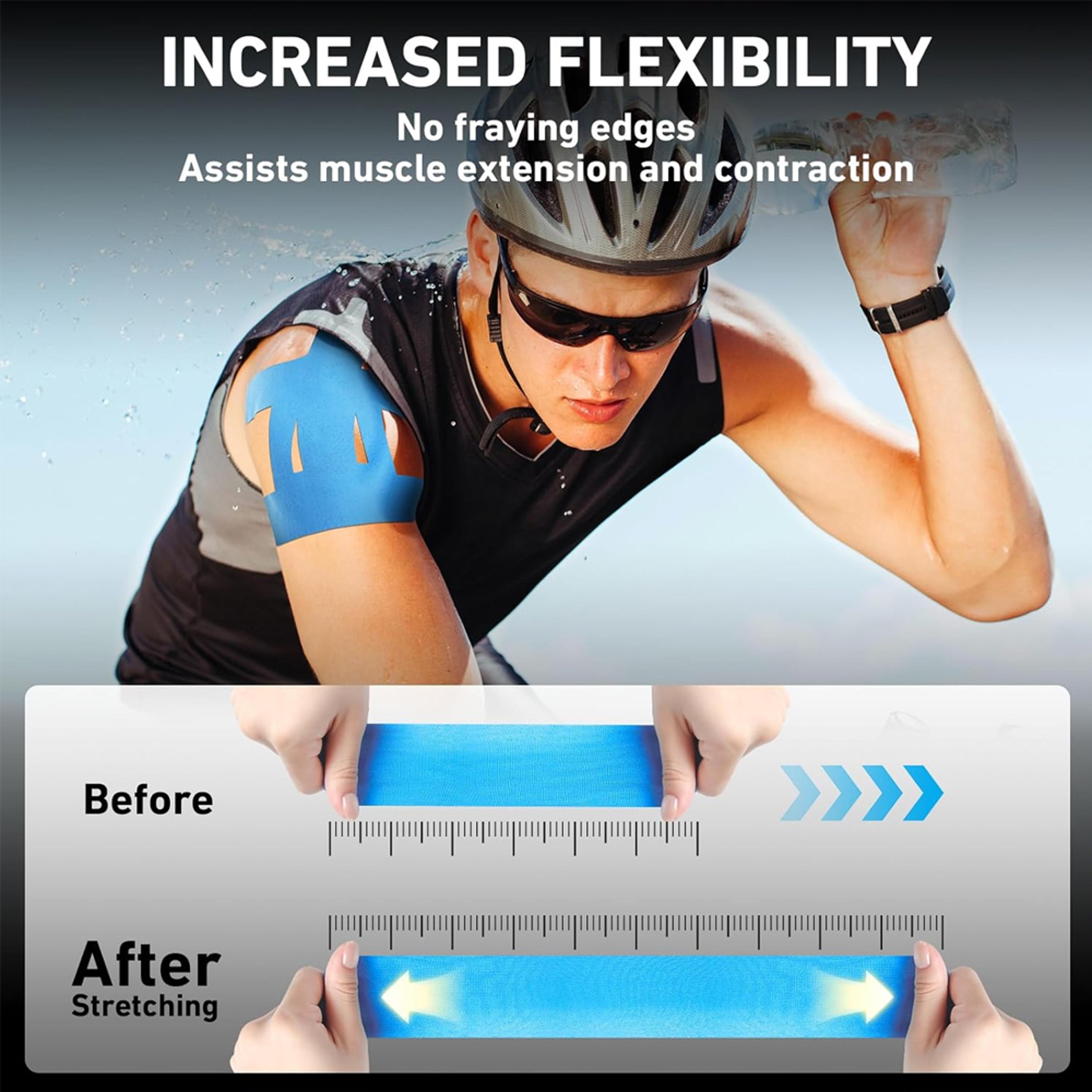 Waterproof Kinesiology Tape For Shoulder Pain Relief  Rotator Cuff Support 5