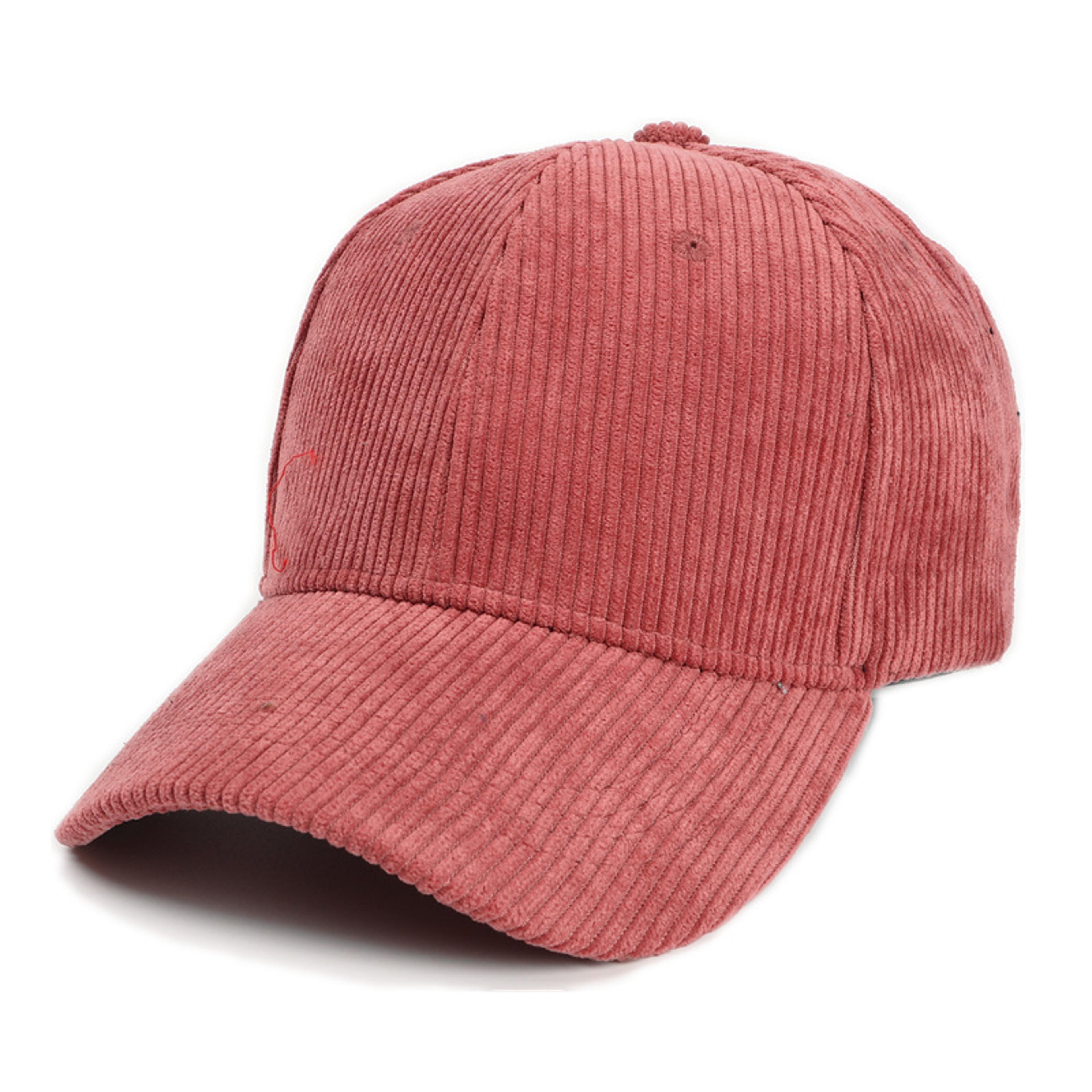 Corduroy Baseball Cap For Men  Women Vintage Cotton Solid Color Sunhat Sport Snapback Caps For Autu 2