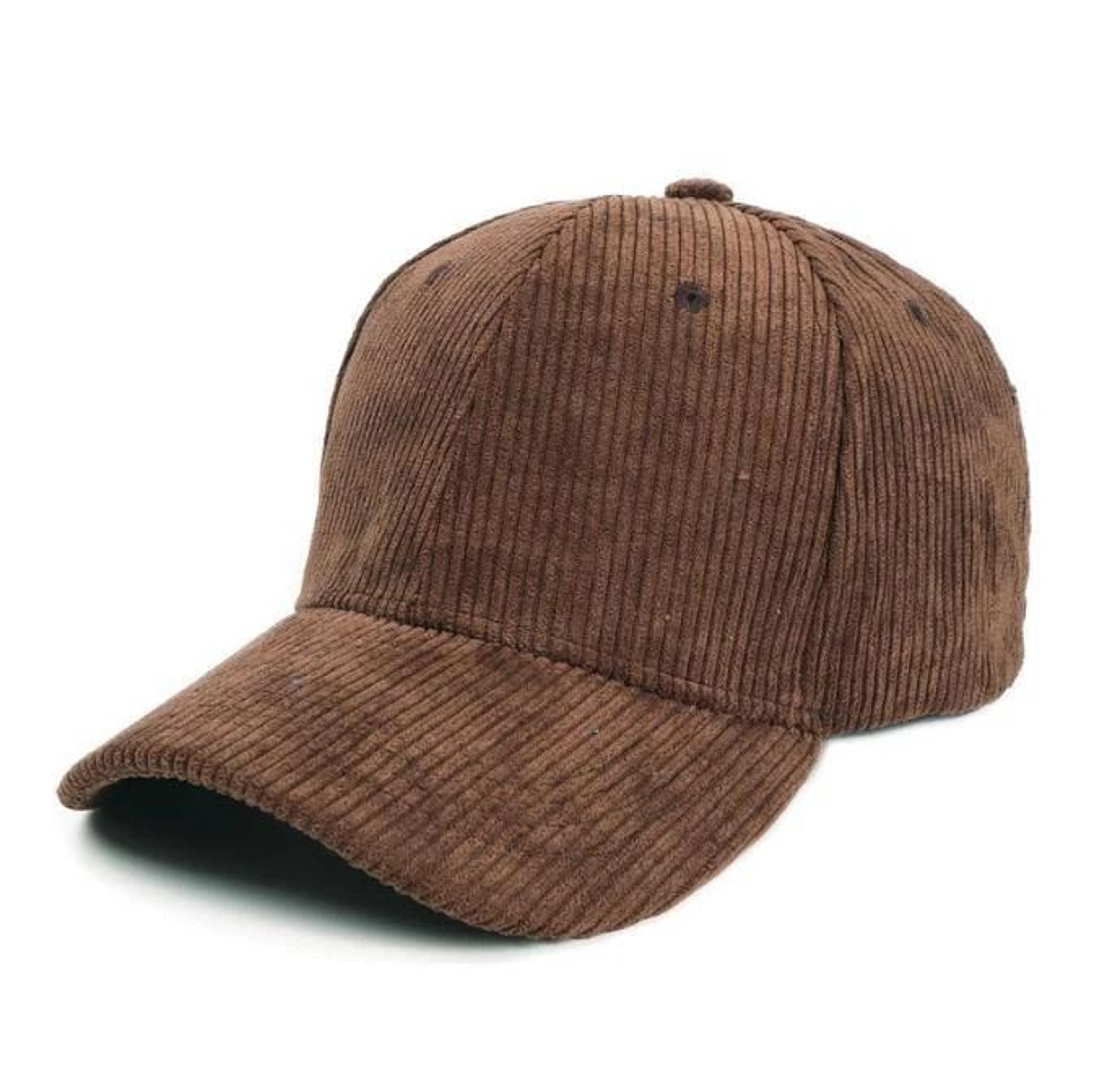 Corduroy Baseball Cap For Men  Women Vintage Cotton Solid Color Sunhat Sport Snapback Caps For Autu 4
