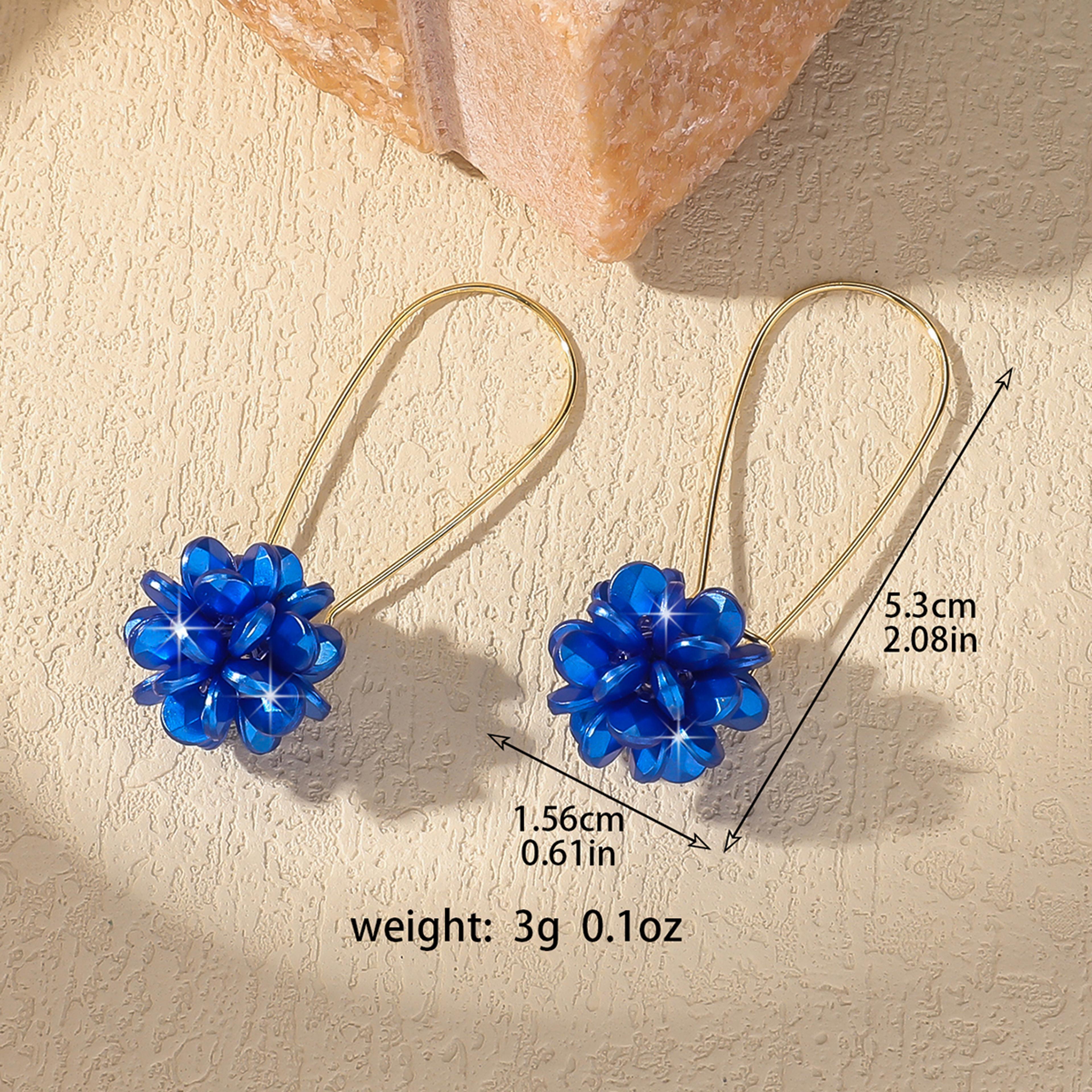 Ball Earrings Womens Fashion Trend Outdoor Travel Banquet Party Gifts 1