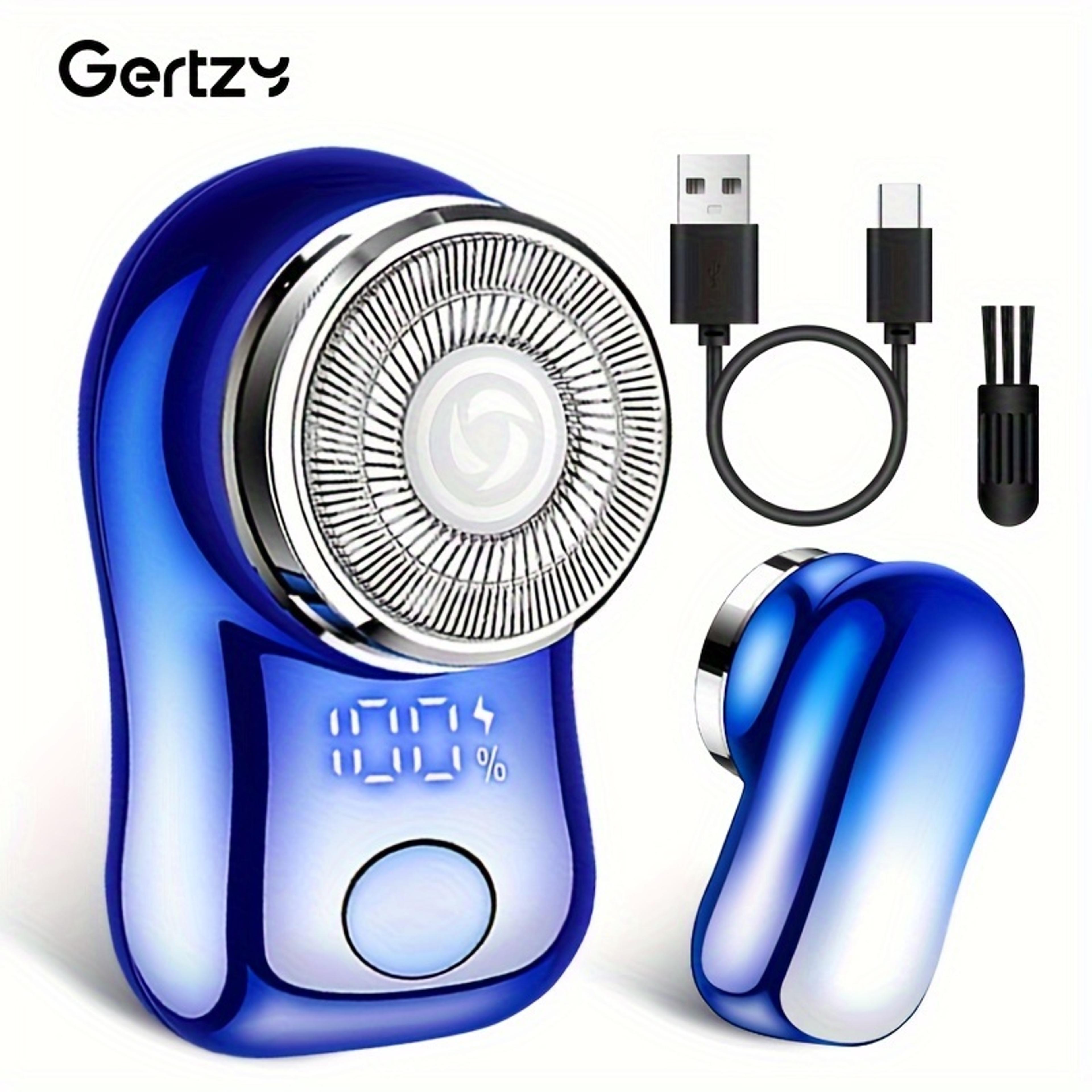 mens capsule electric shaver, ultimate mini portable shaver for travel & smart grooming on-the-go