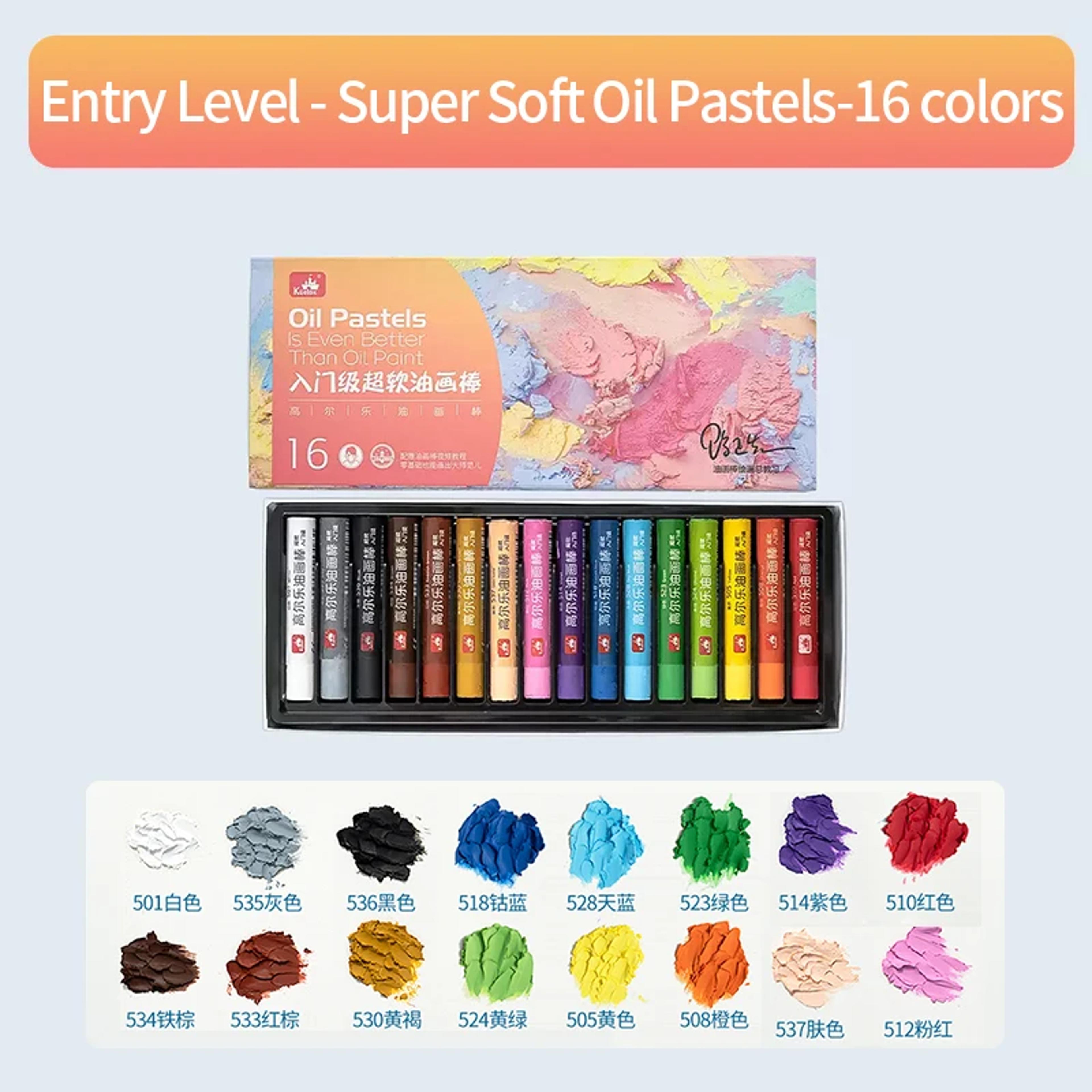 Professional Super Soft Oil Pastels Vibrant Colors Set Ideal For Art Craft Drawing Sketching With S 5