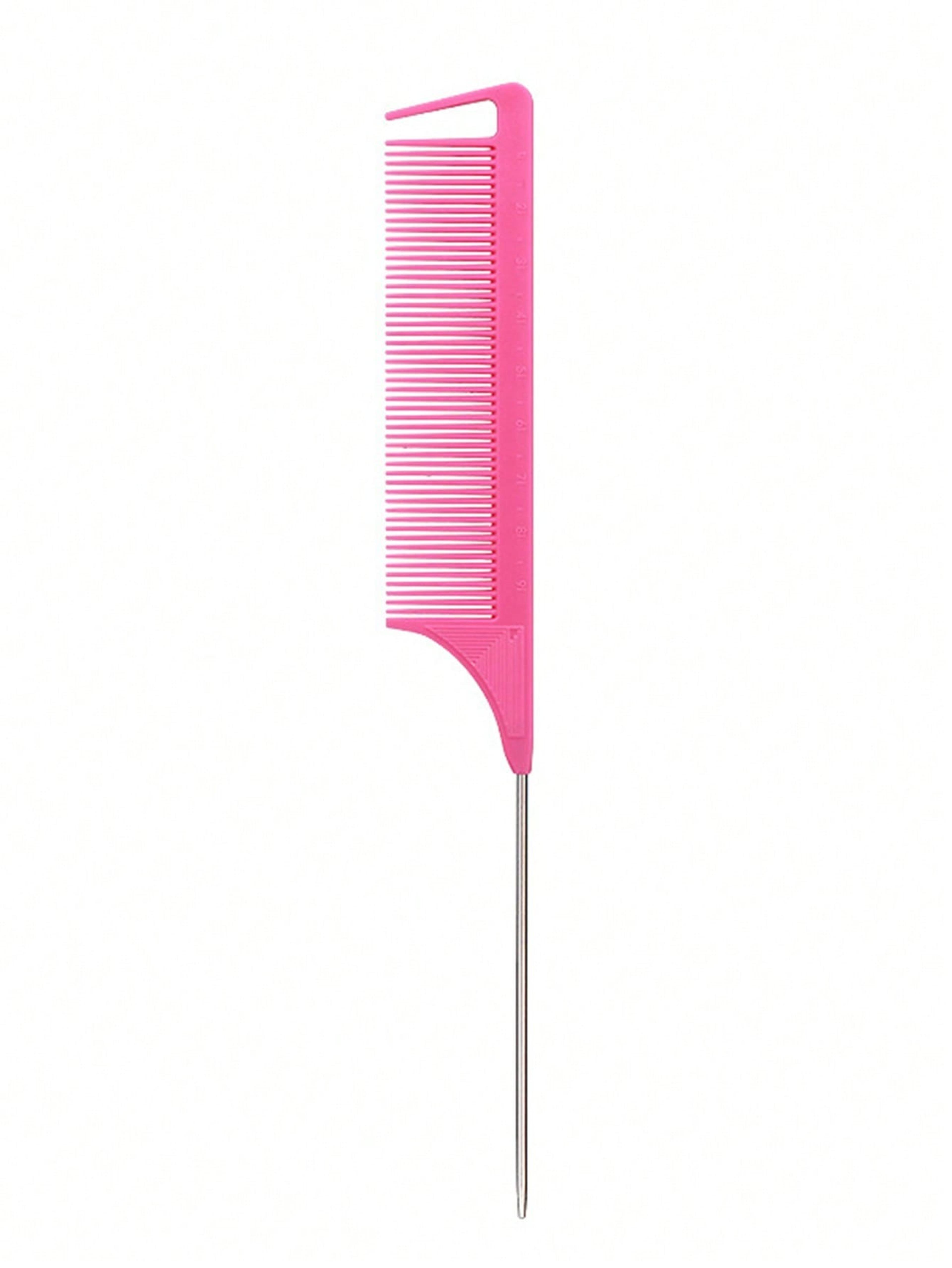 Professional Stainless Steel Pointed Tail Hair Comb Brush Salon Styling Hair Comb Tool For Hairdres 5