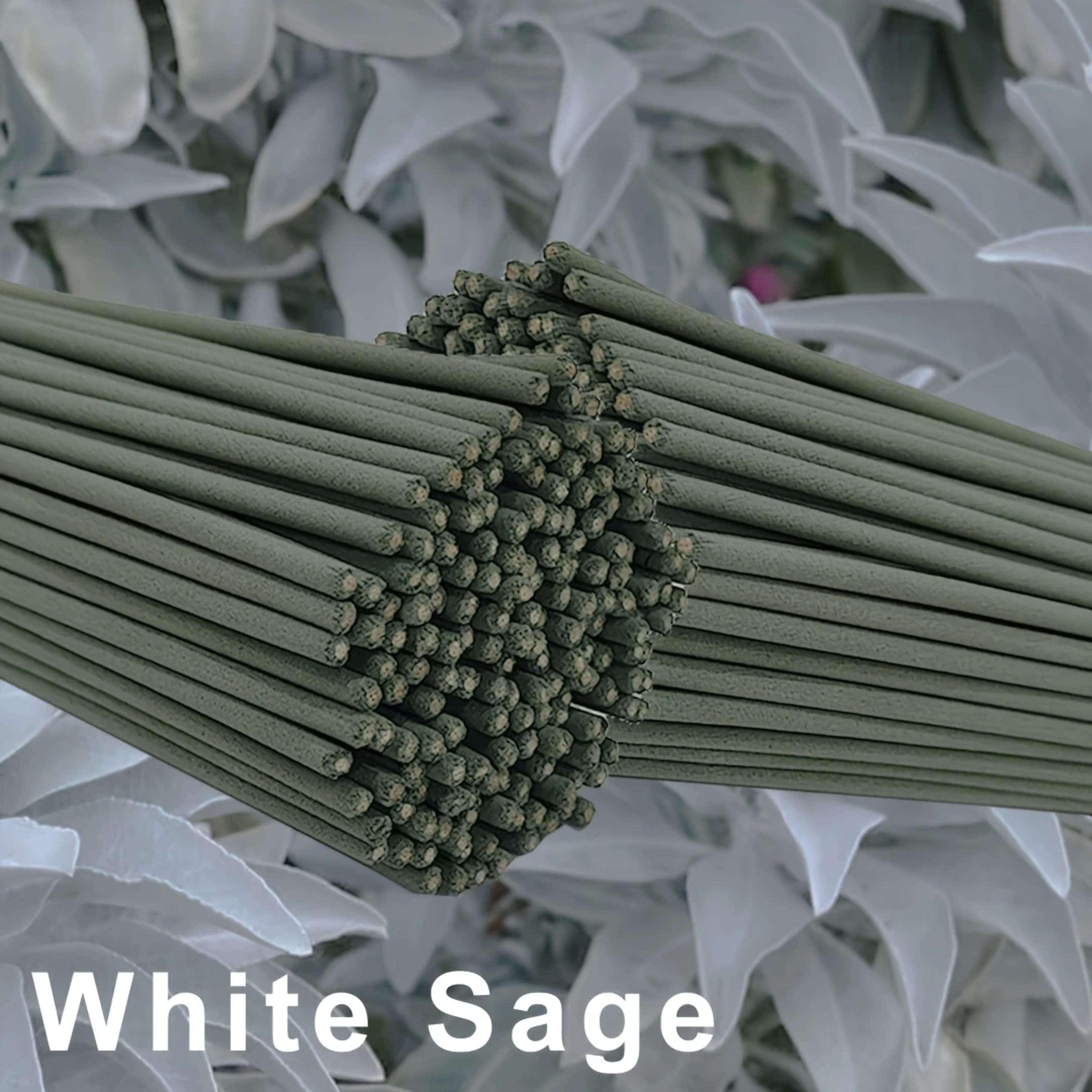 White Sage Aromatherapy Stick Spiritual Smudge For Yoga Meditation Soul Cleansing  Removing Negativ 3