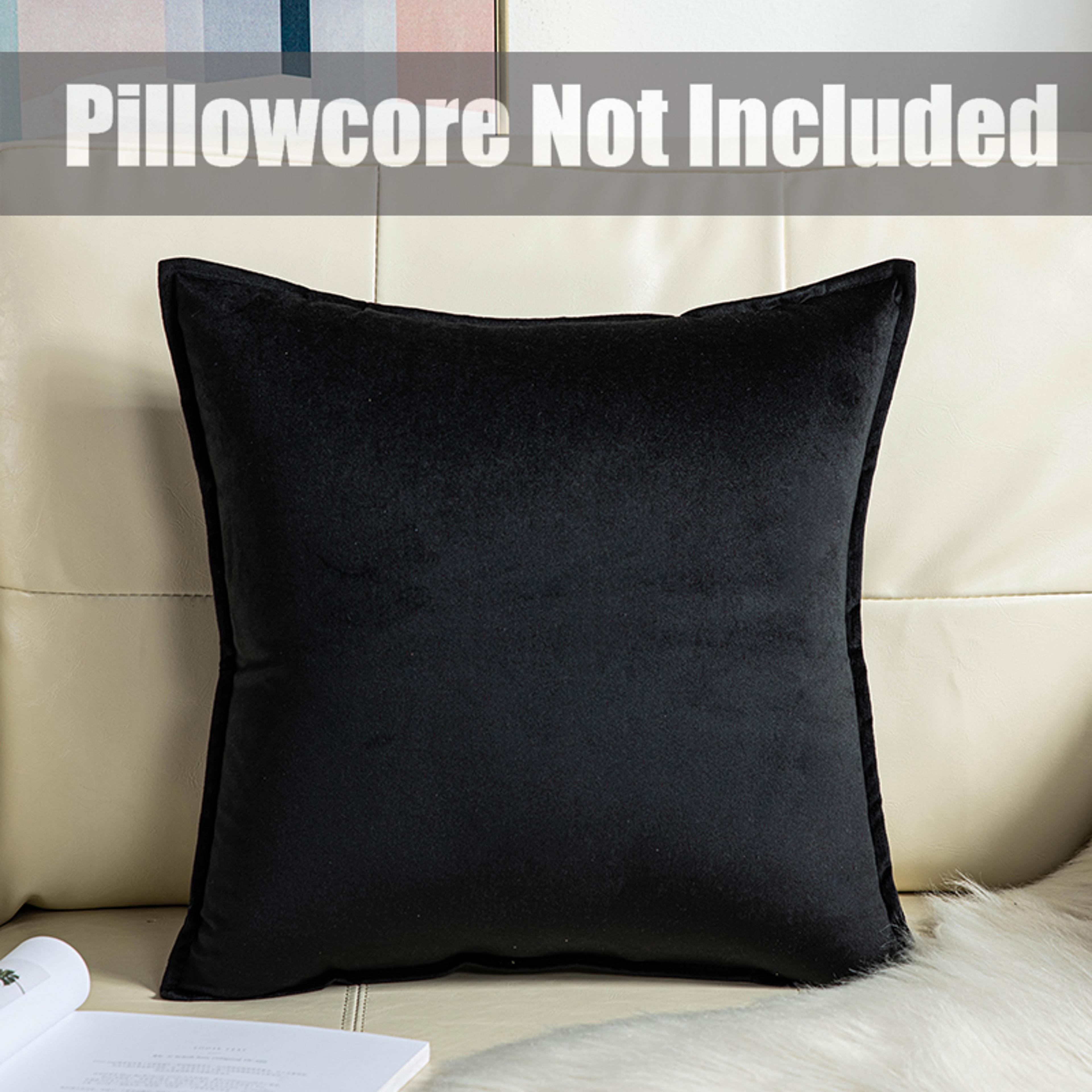 Luxury Velvet Decorative Cushion Cover Super Soft Solid Color Living Room Sofa Pillow Cover For Sty 16
