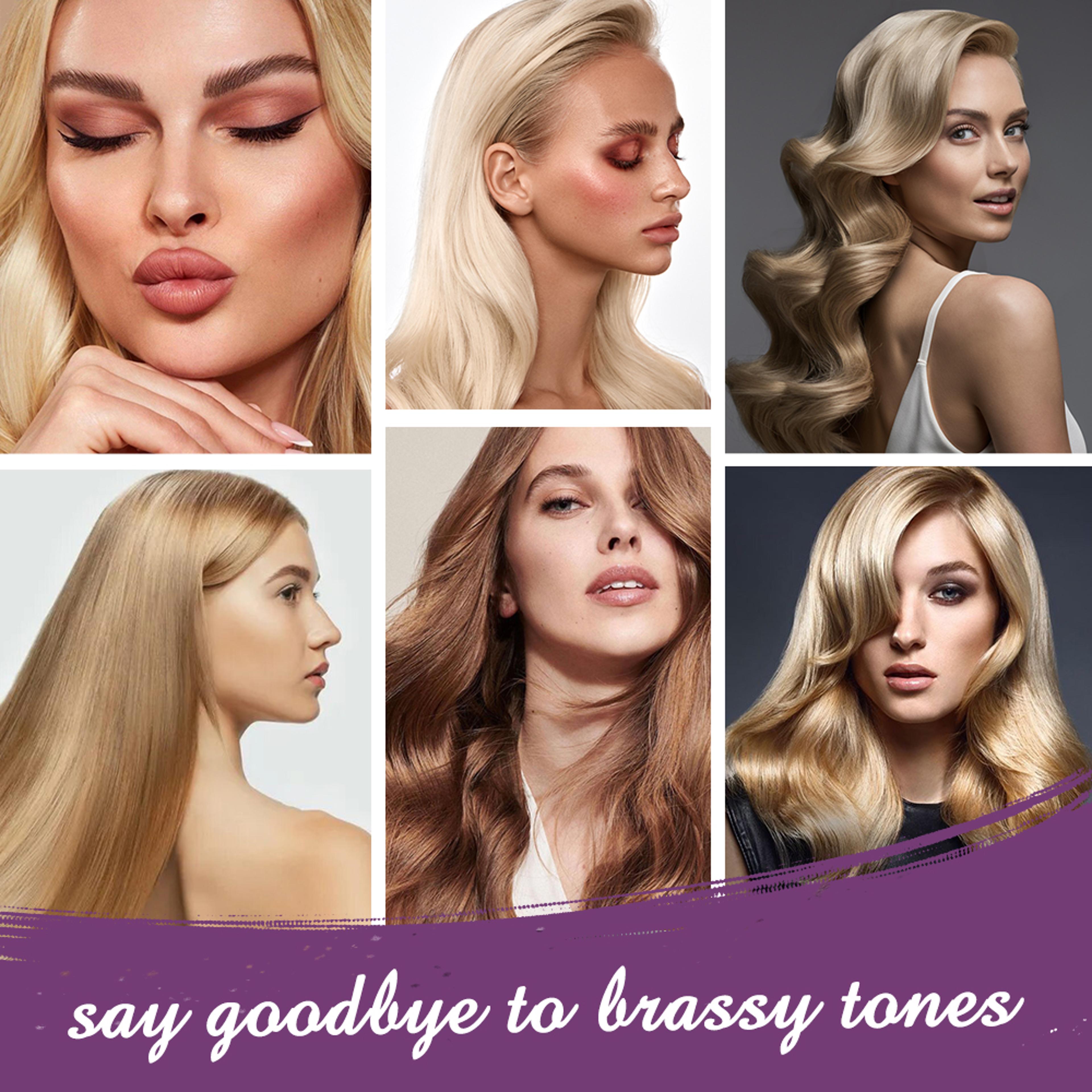 Karseell Purple Hair Mask Professional AntiBrass Hair Toner For Blonde Silver Gray  Highlighted Hai