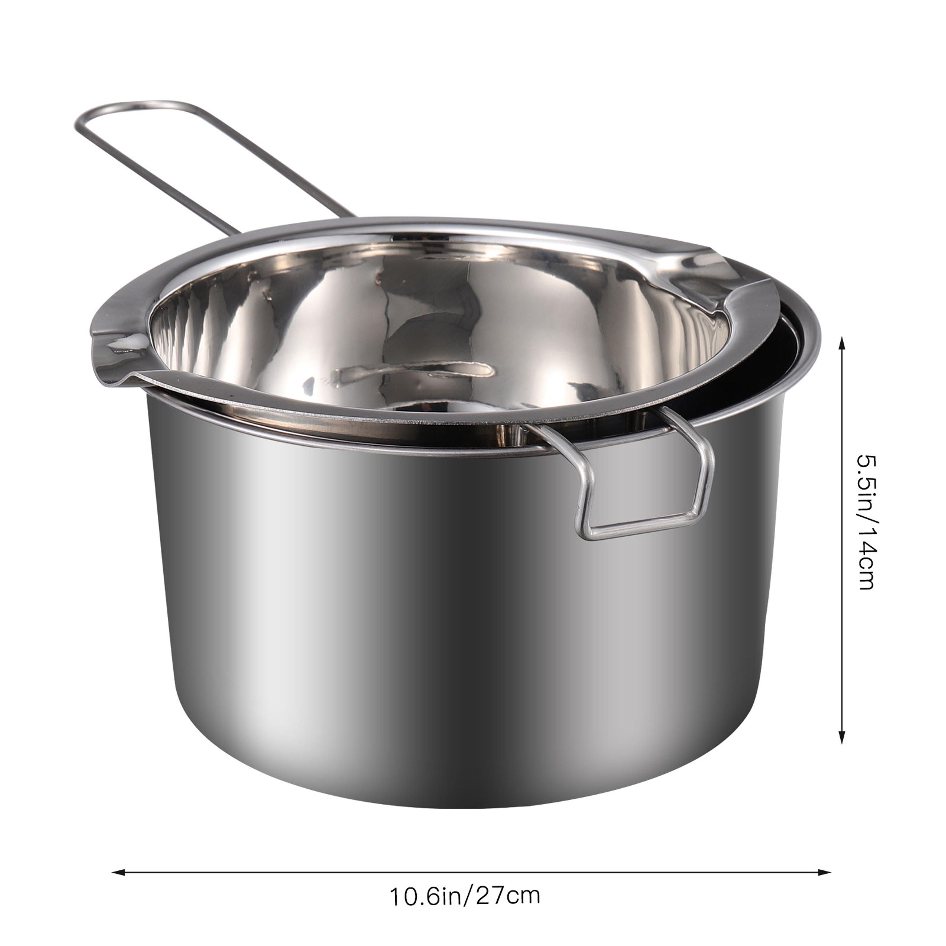 Stainless Steel Double Boiler Pot Wax Melting Pot Chocolate Cheese Melting Pot Nice Chic Safe Kitch 7